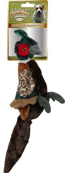 Pawise Hundleksak Stuffingless 39 cm Fasan