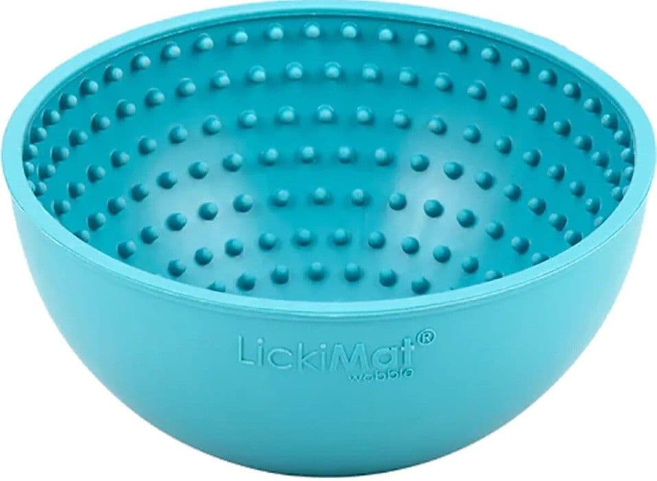Lickimat Hundskål Wobble 17x17x8 cm