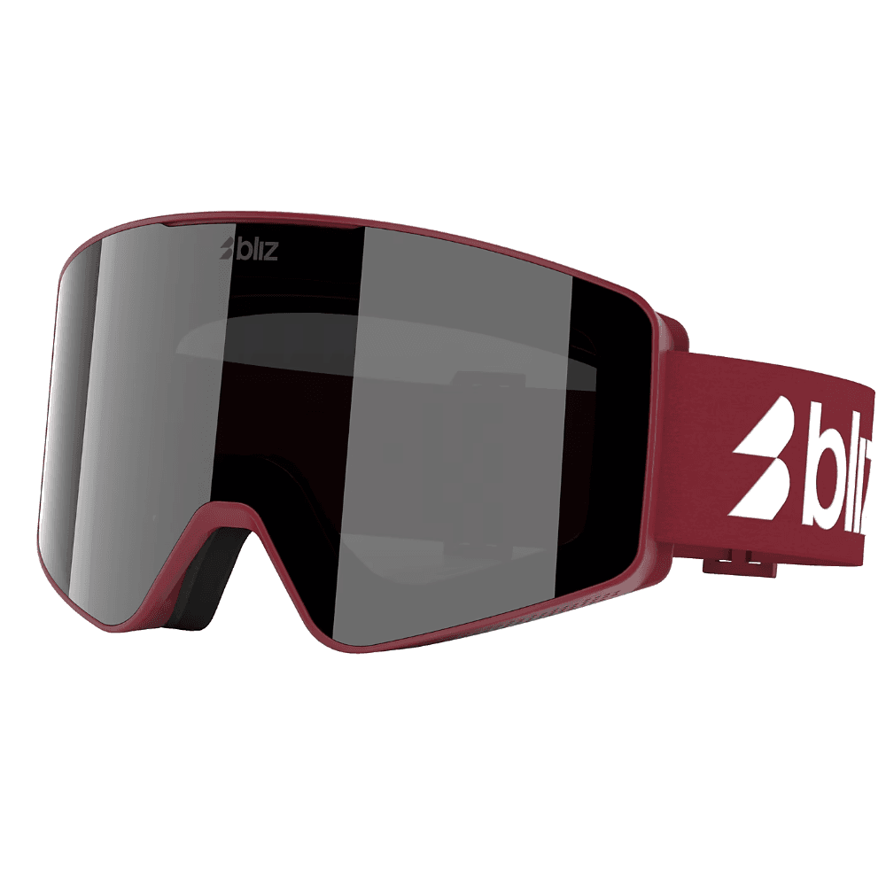 Bliz G001 Burgundy Smoke W Silver Mirror