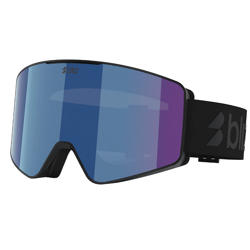 Bliz G001S Small, mattamusta/ruskea (Blue Multi)