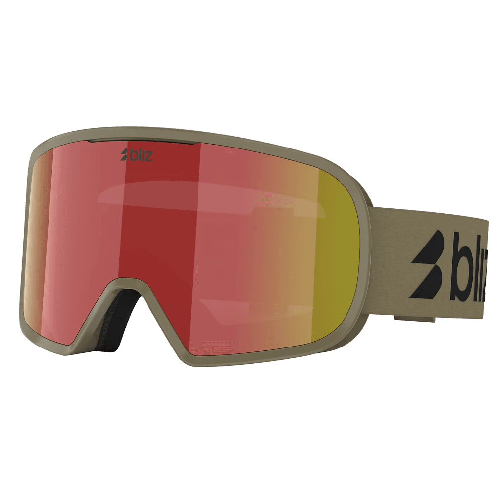 Bliz G002 Camo Green Brown With Red Multi