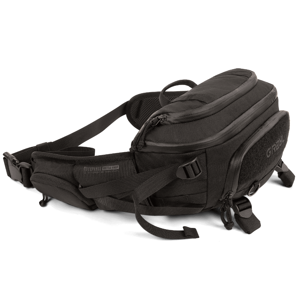 Grayl Mission Exp Hip Pack 4.5L Covert Black