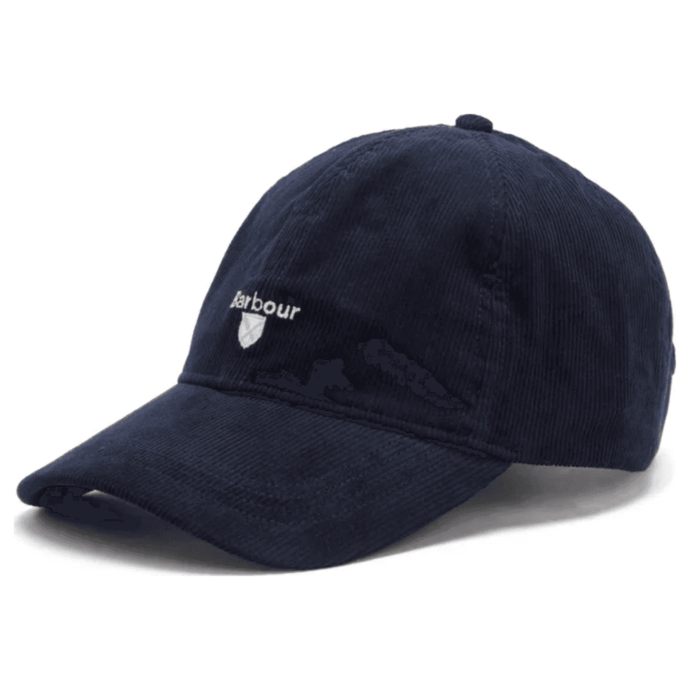 Barbour Bayfield Cord Cap Navy