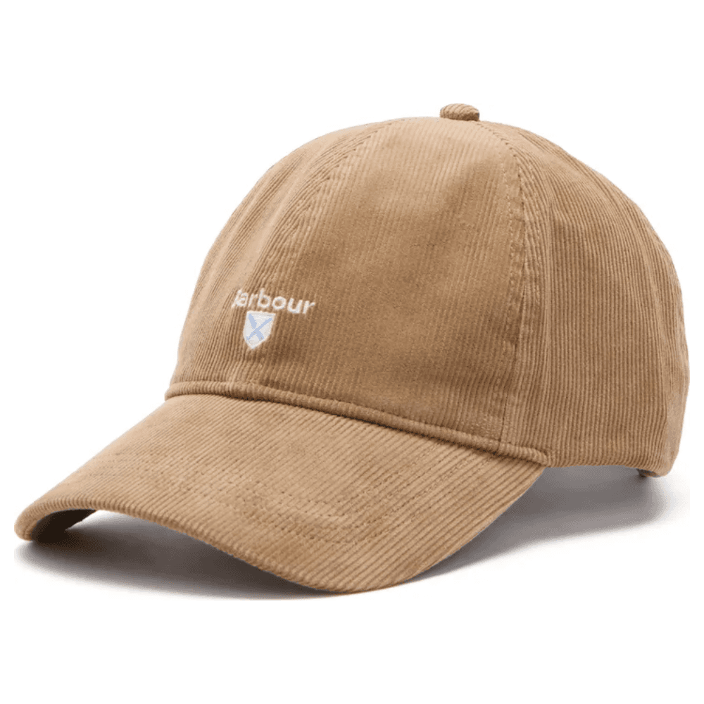 Barbour Bayfield Cord Cap Beige