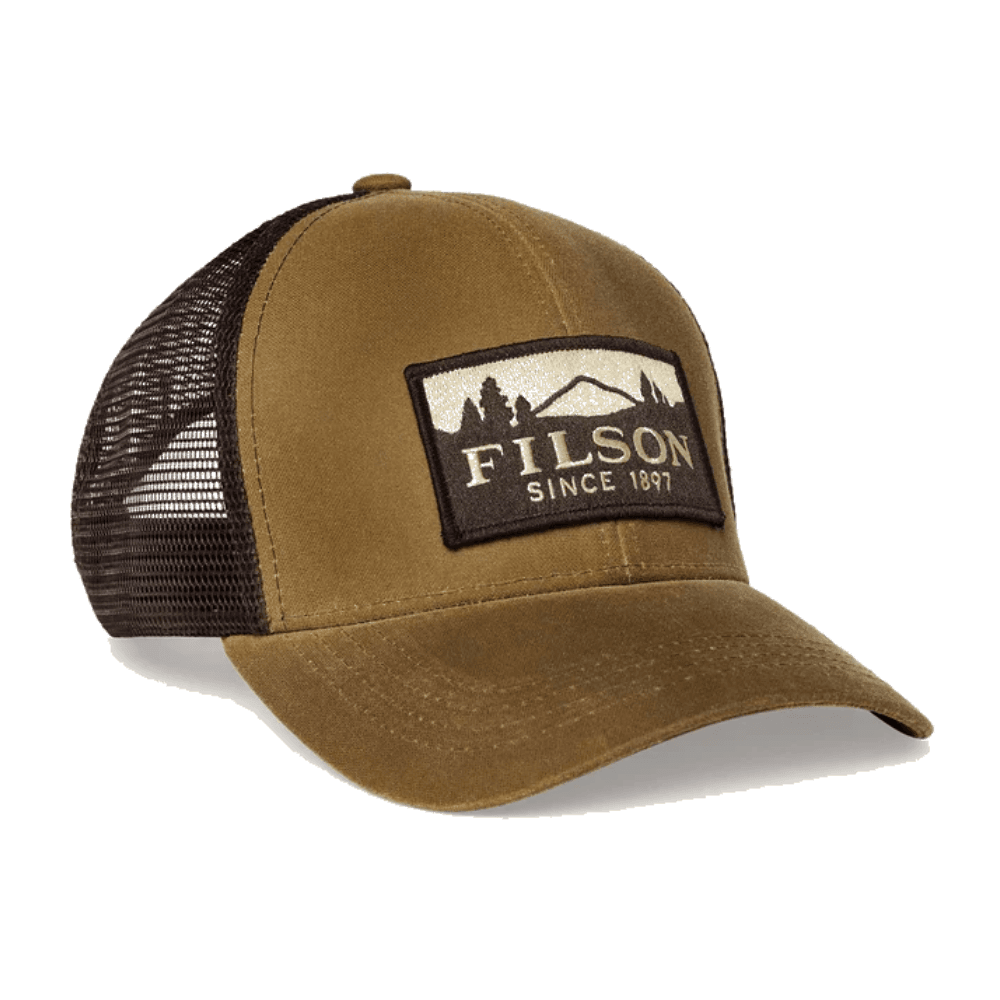 Filson Logger Mesh Cap Dark Tan