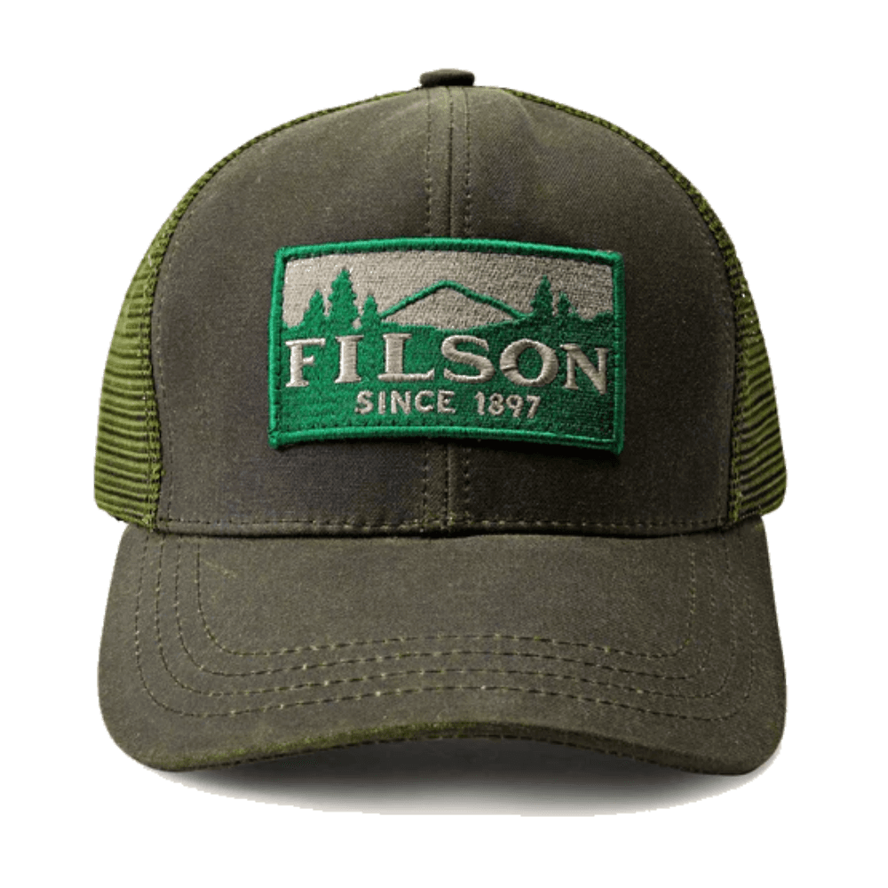 Filson Logger Mesh Cap Otter Green