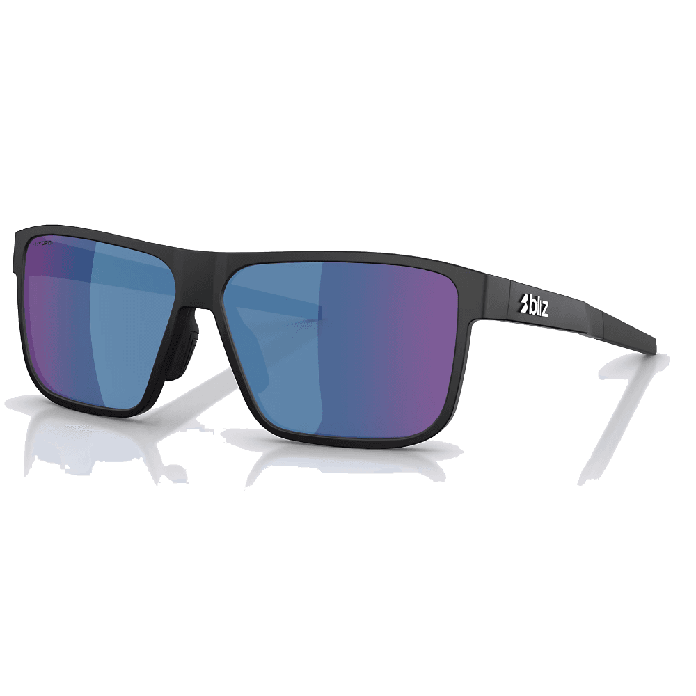 Bliz A008 Matte Black Smoke W Blue Multi