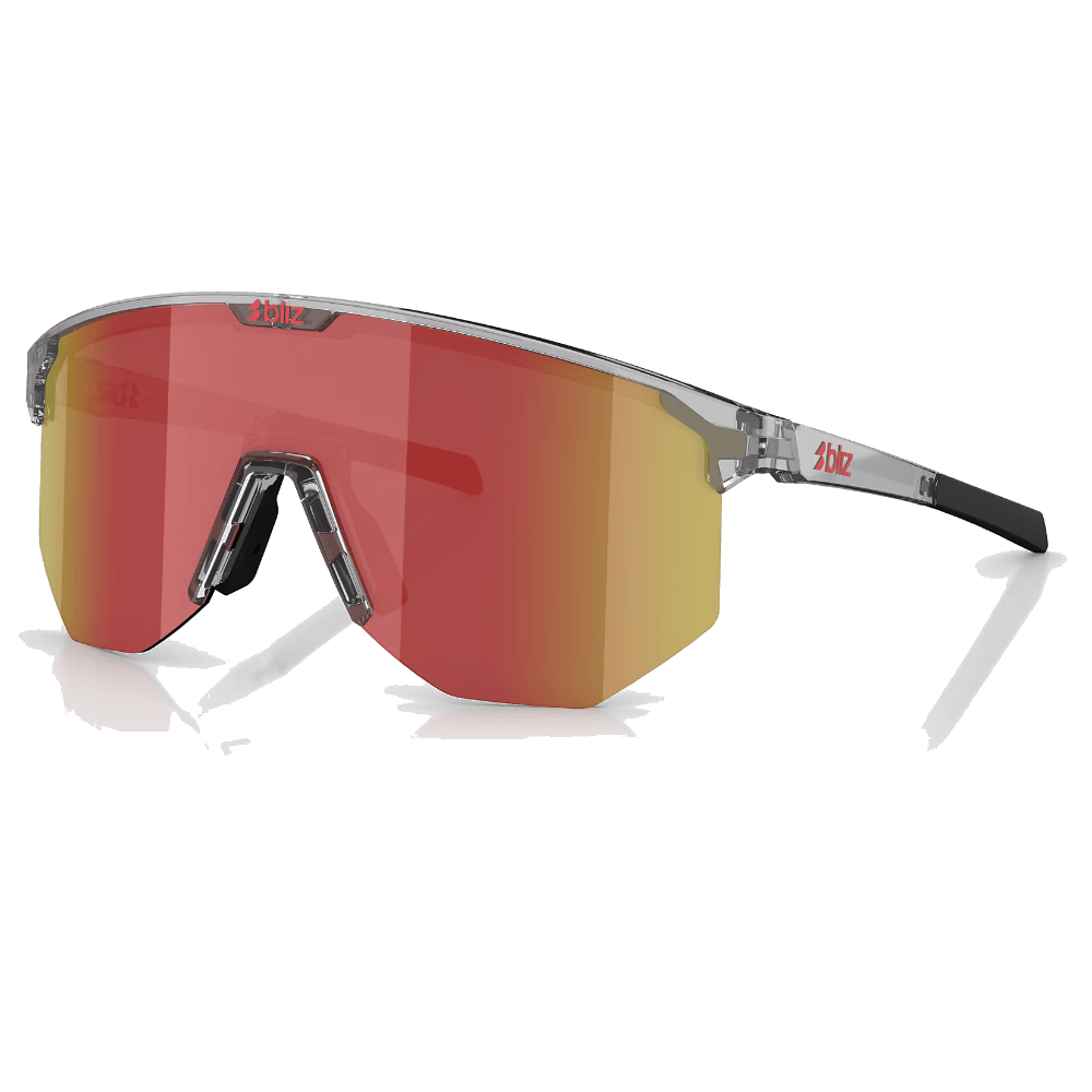 Bliz Hero Transparent Dark Grey Red