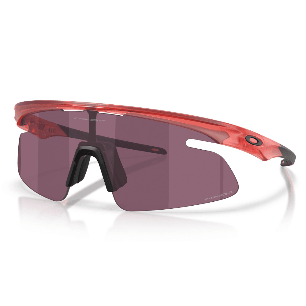 Oakley Rslv Lite Matte Trans Peach Prizm Road Black