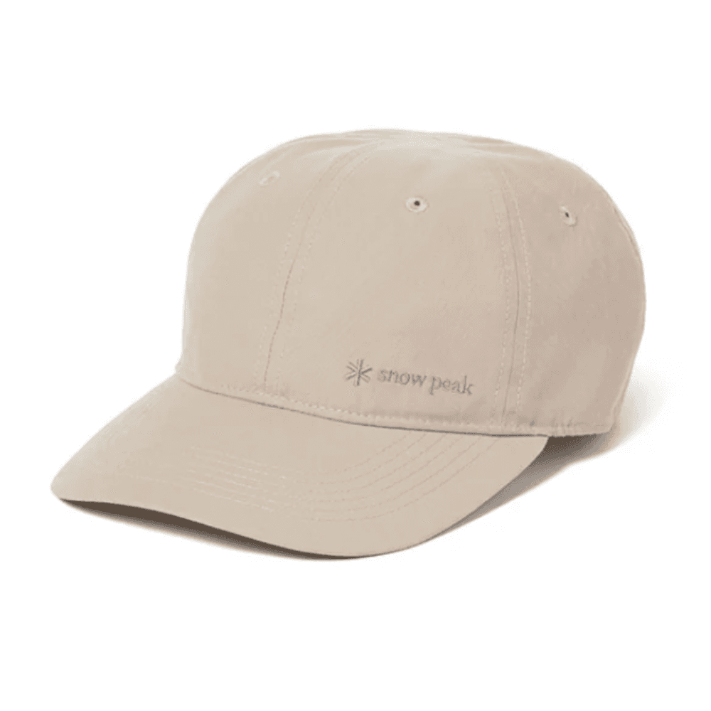 Snow Peak Light Dobby Cloth Cap Greige