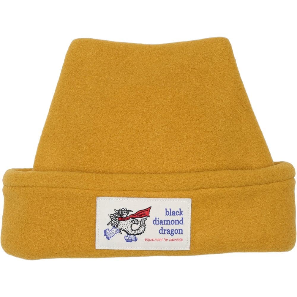 Black Diamond Pointed Fleece Beanie Amber