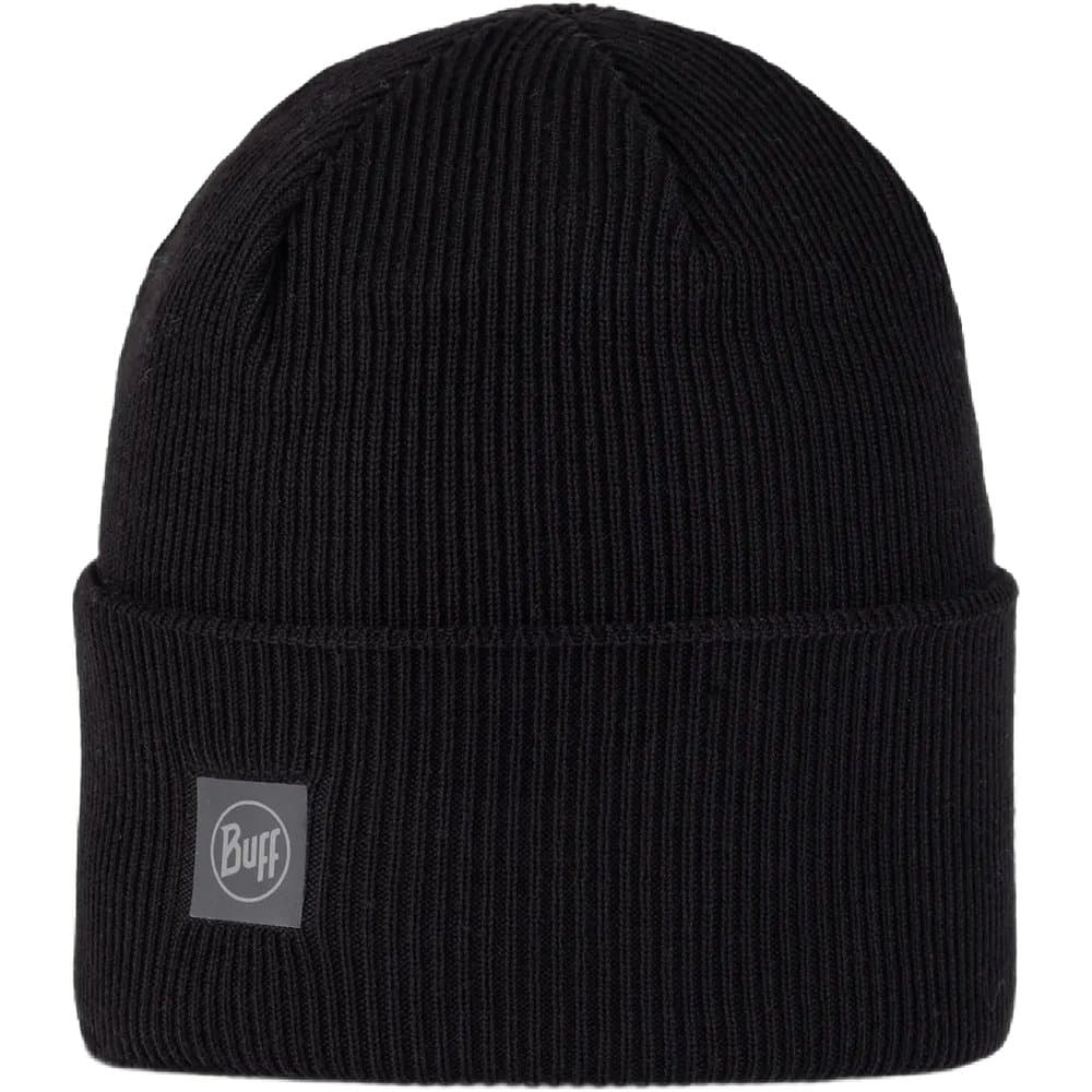 Buff Beanie Crossknit Black