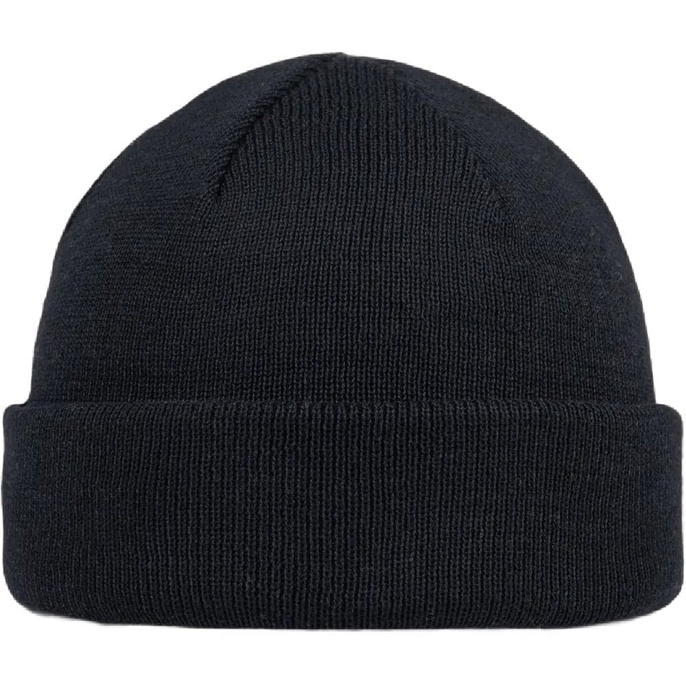 Buff Knitted Beanie Lilon Fisherman Black