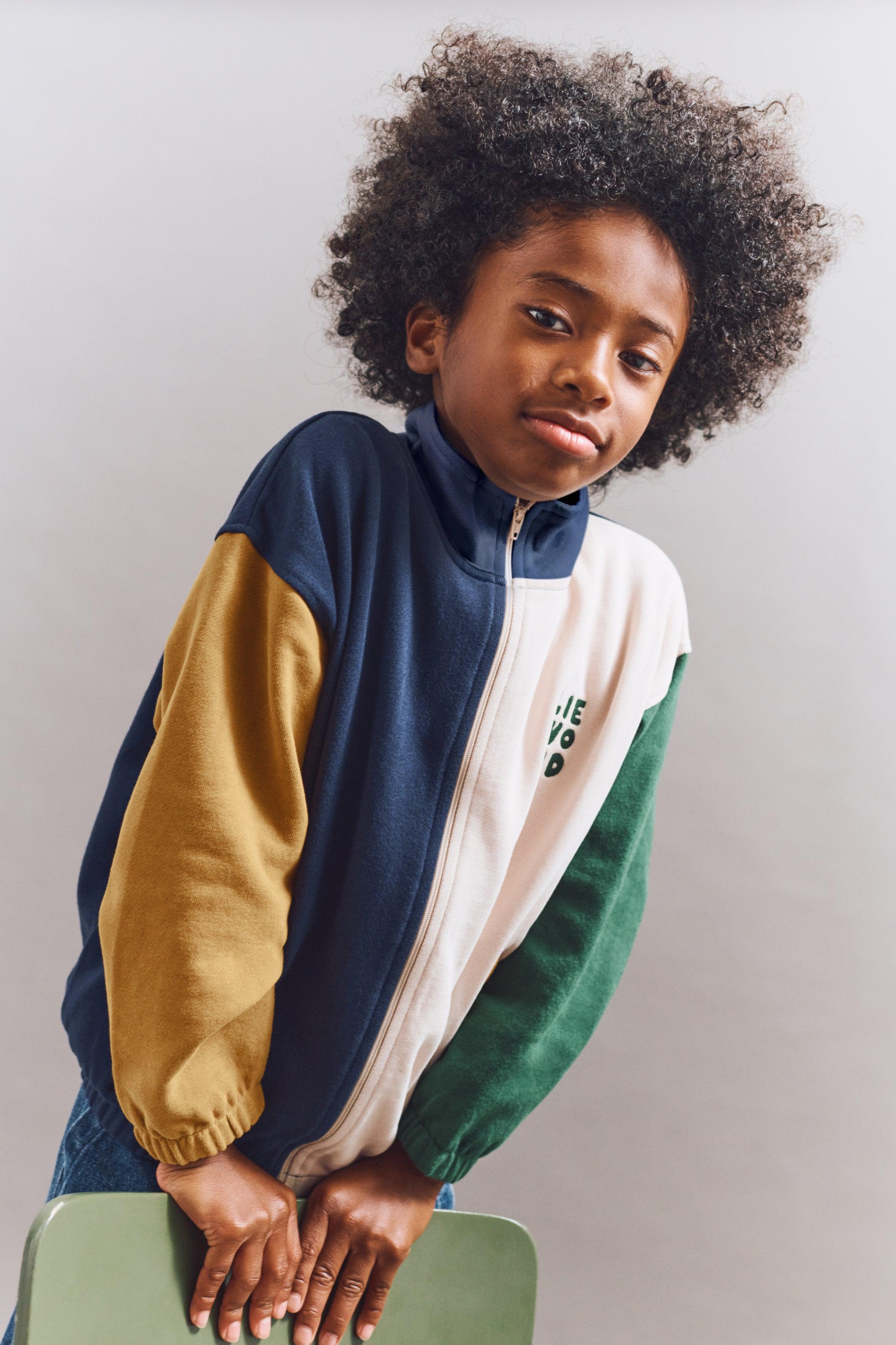 LIEWOOD Cassius Zip Paita, Classic Navy Multi Mix, 98-104