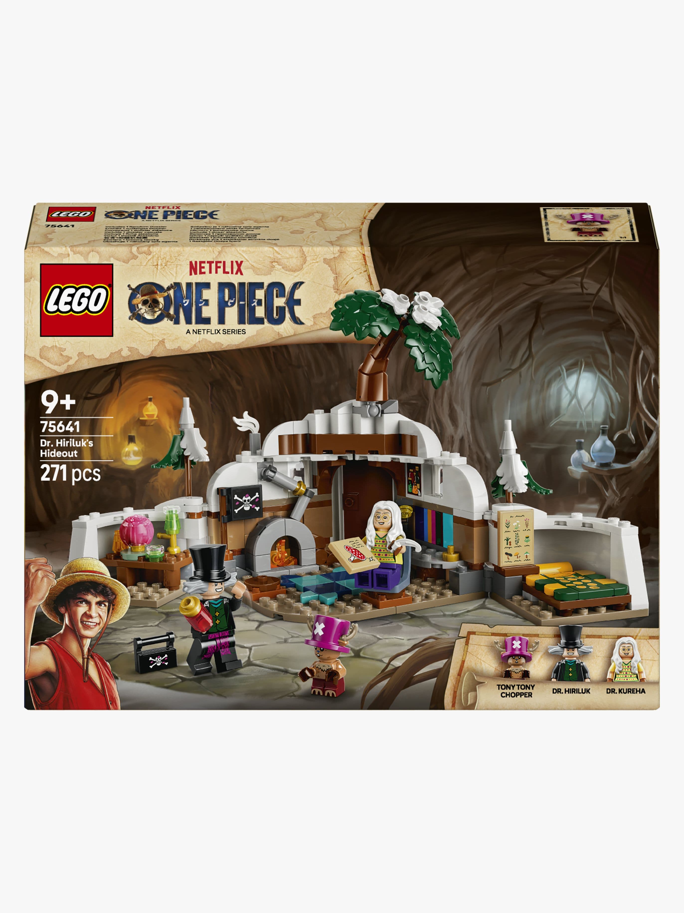 LEGO ONE PIECE 75641 Tohtori Hirilukin piilopaikka