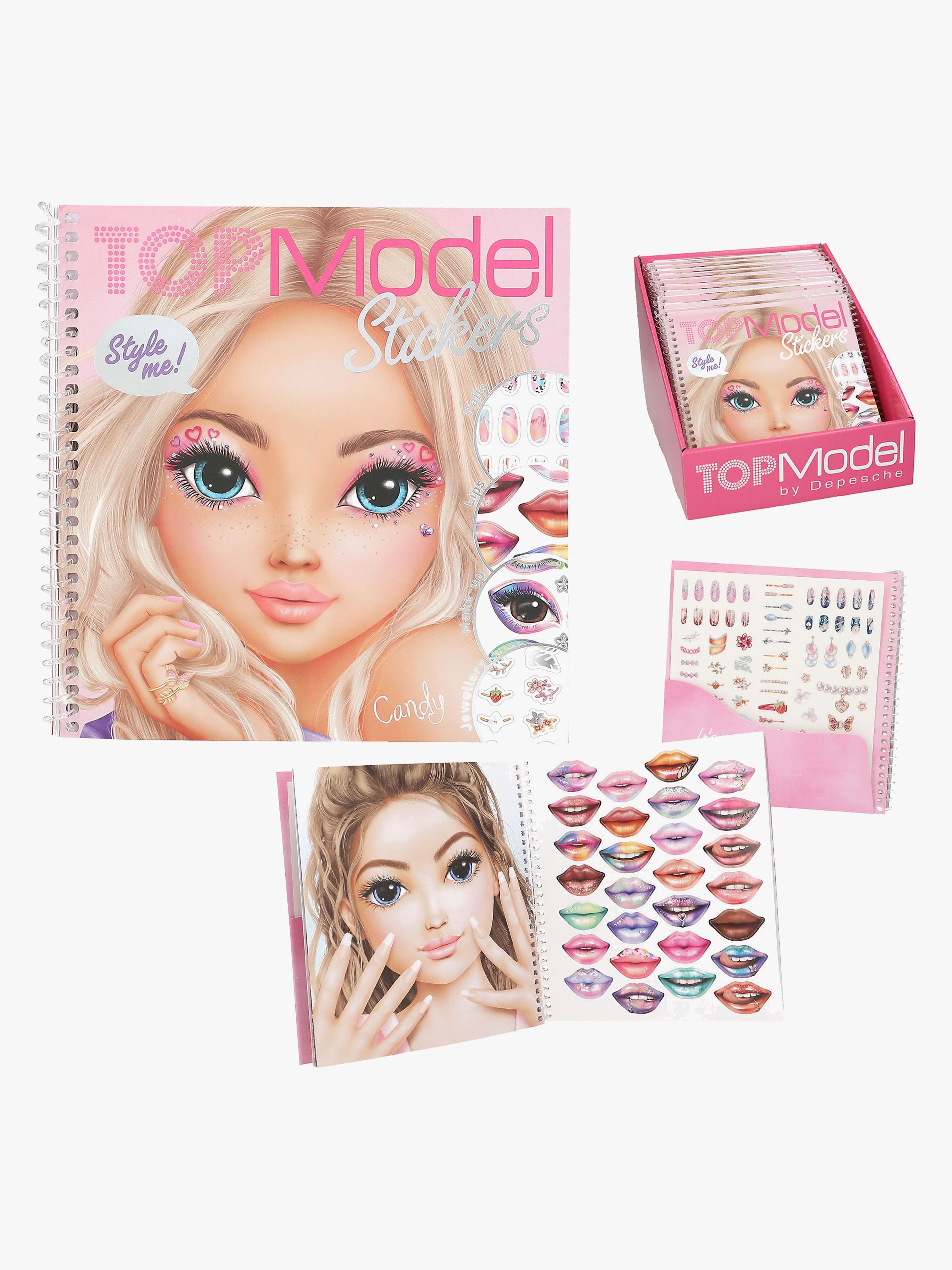 TOPModel Dress Me Up Tarrakirja Kasvot