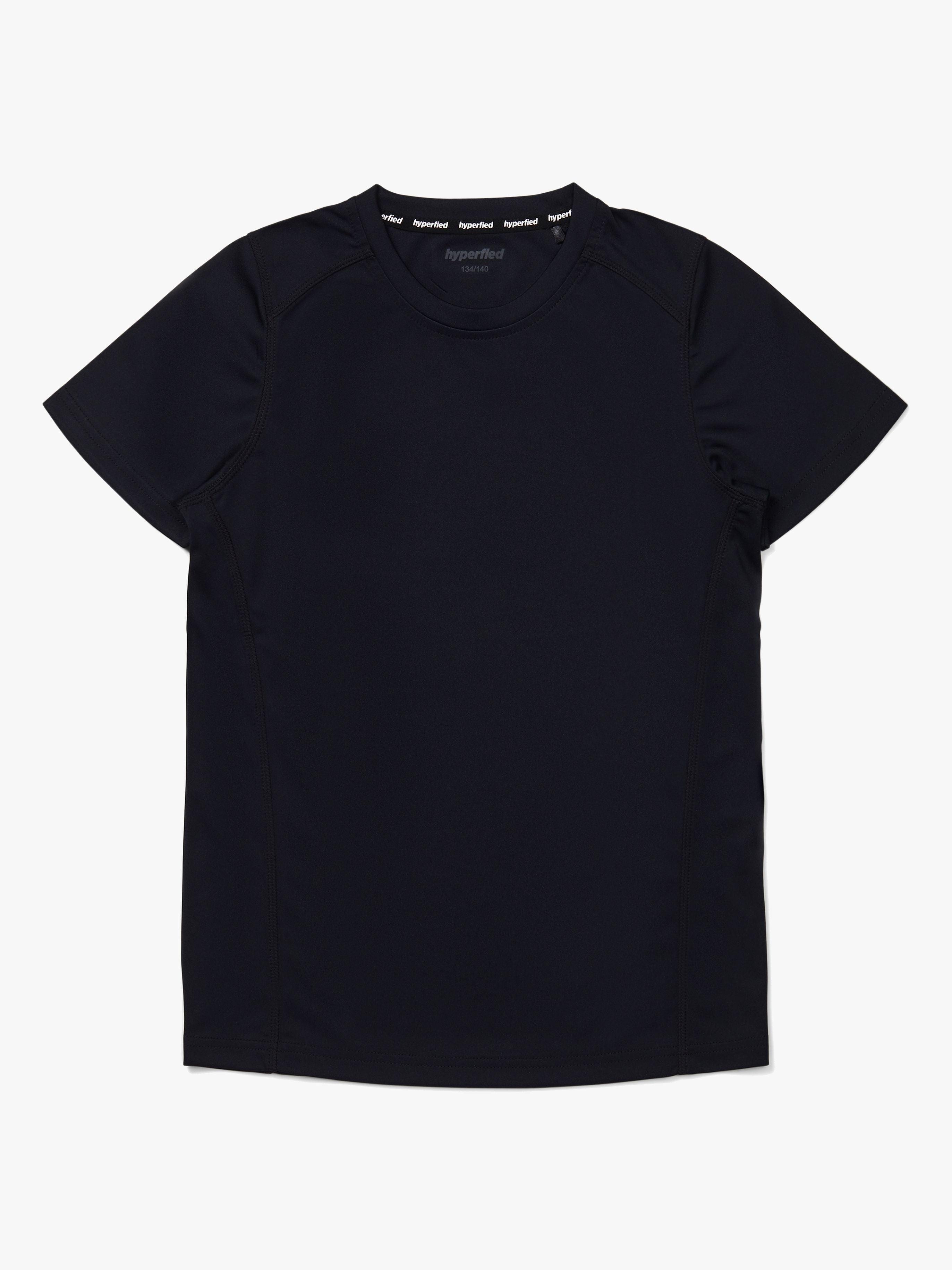 Hyperfied Logo T-Shirt, Anthracite 86-92