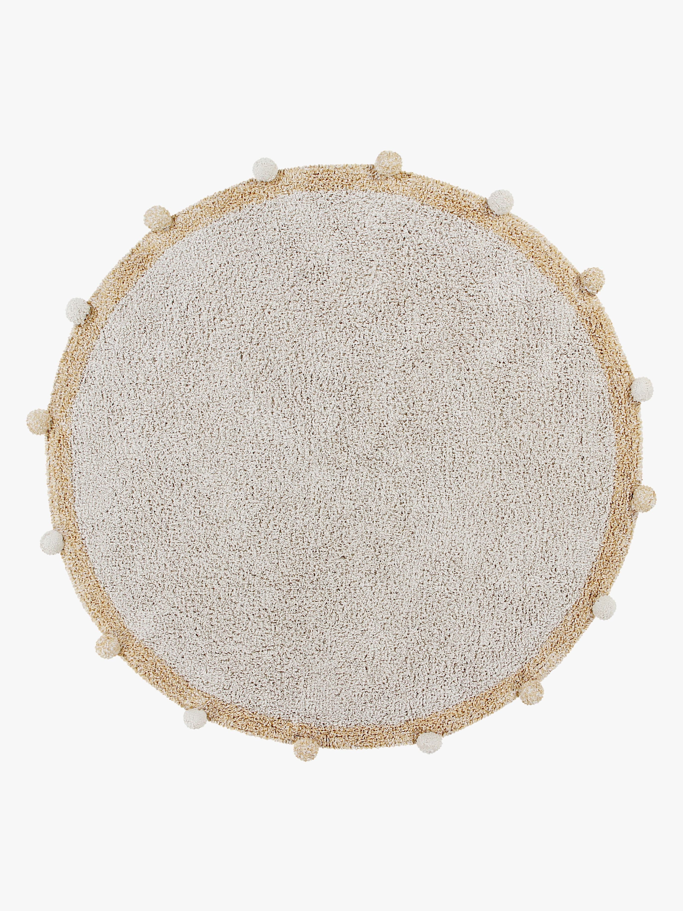 Lorena Canals Pestävä Matto 120 Bubbly, Hunajanvärinen