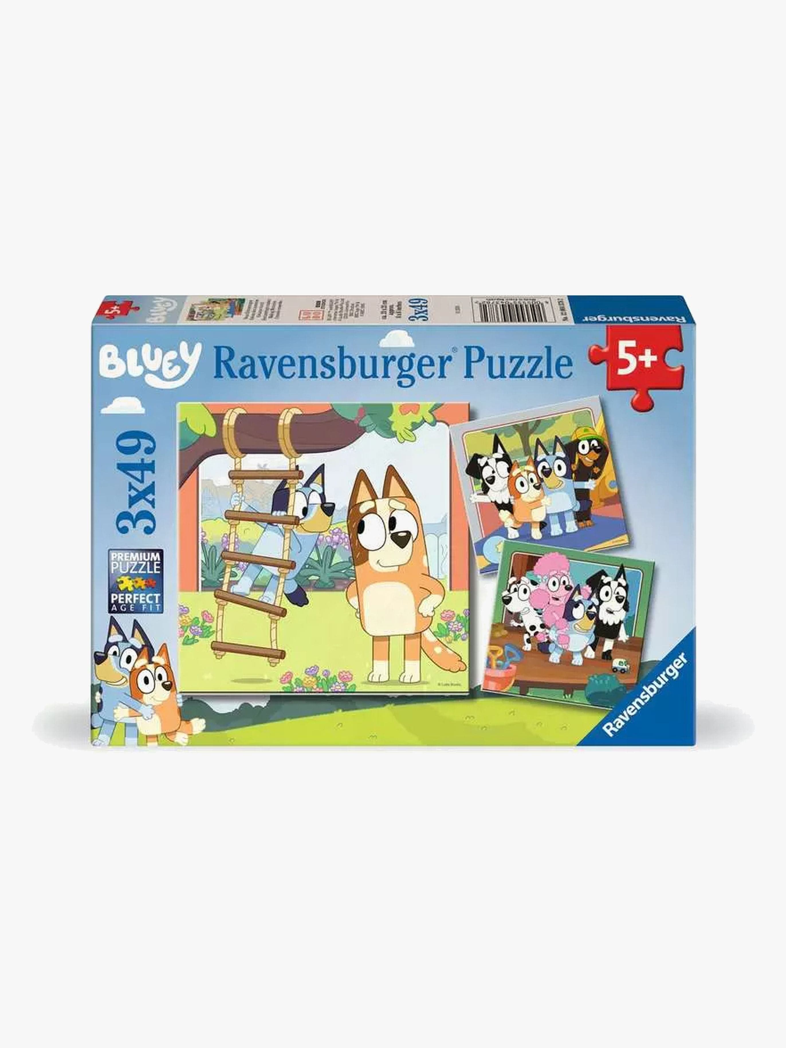 Ravensburger Bluey Palapeli 3x49 Palaa