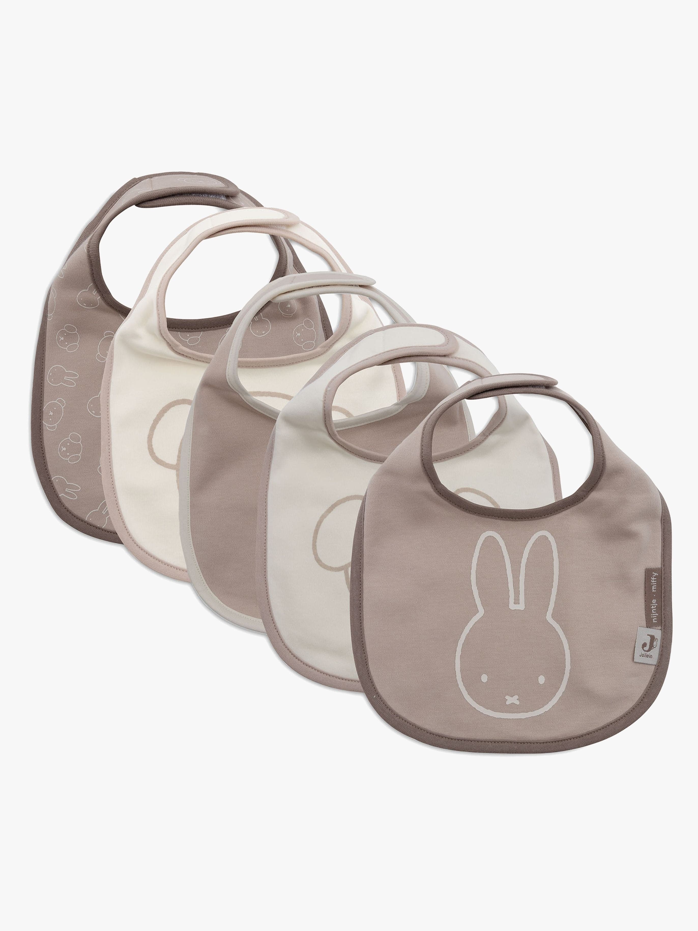 Jollein Ruokalappu 5-pack, Miffy & Friends