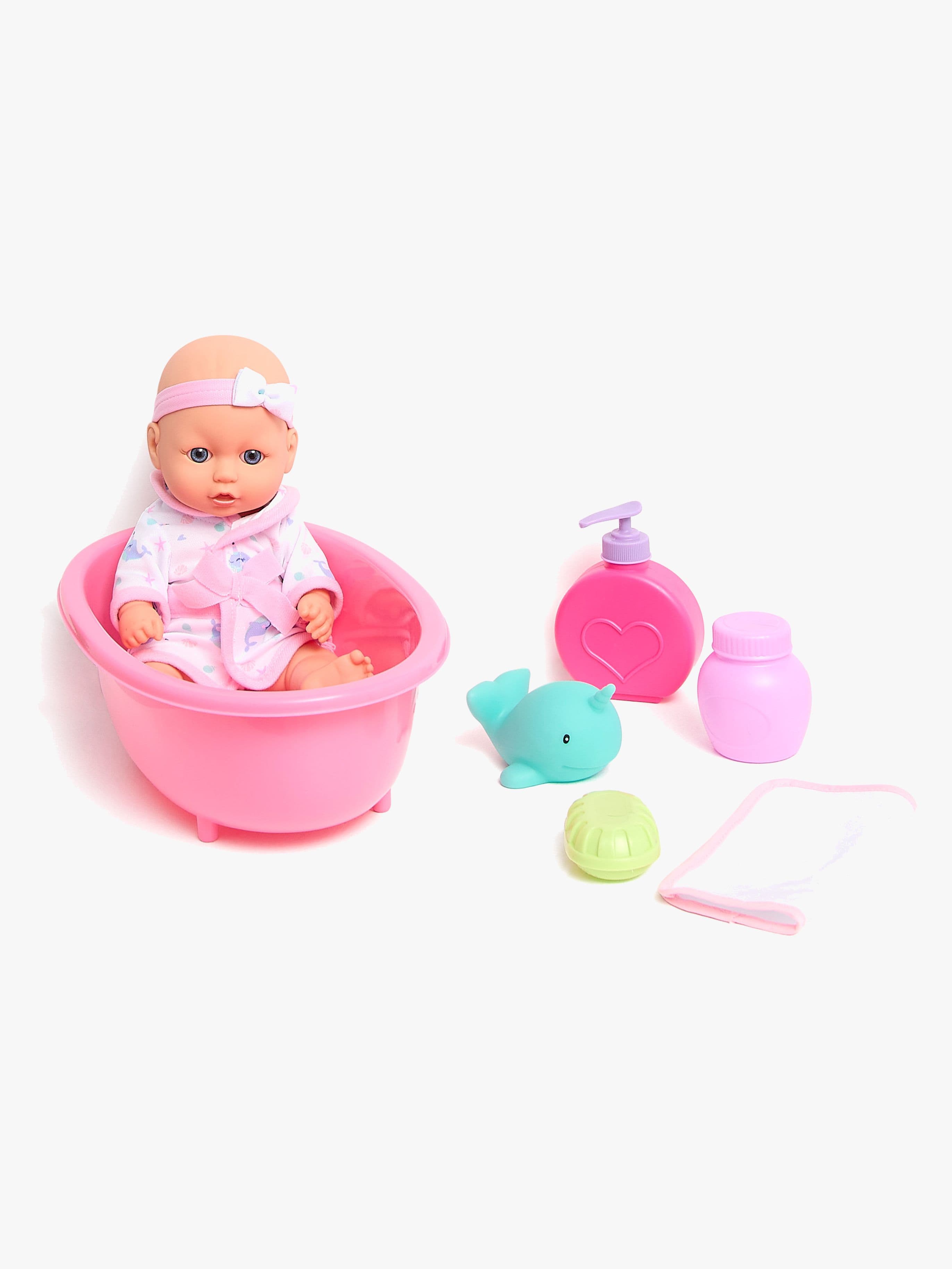 Cloudberry Castle Nukke + Kylpysetti Olivia 25 cm