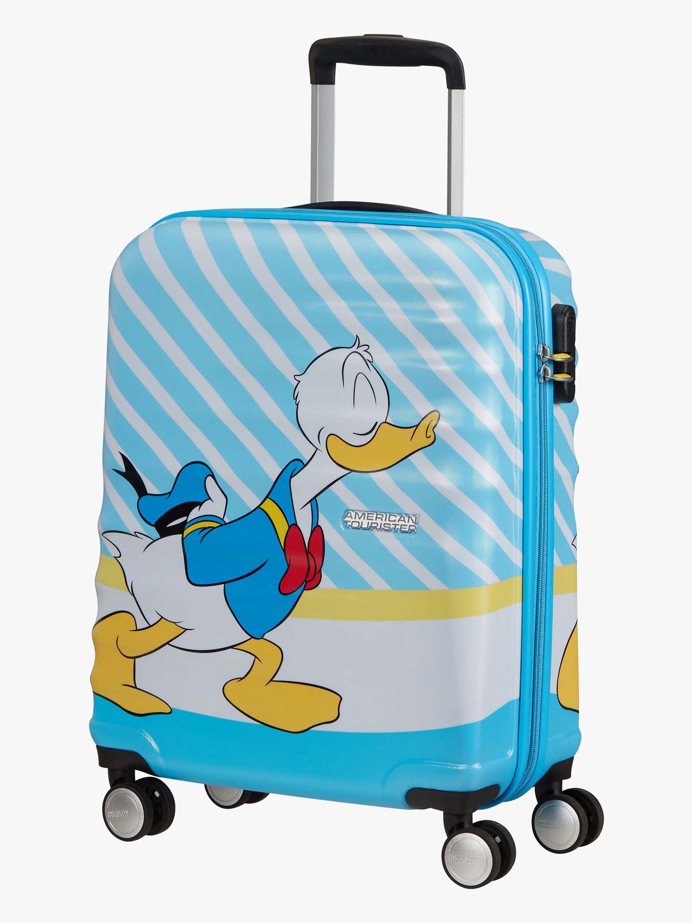 American Tourister Disney Wavebreaker Spinner Matkalaukku 36L Aku Ankka