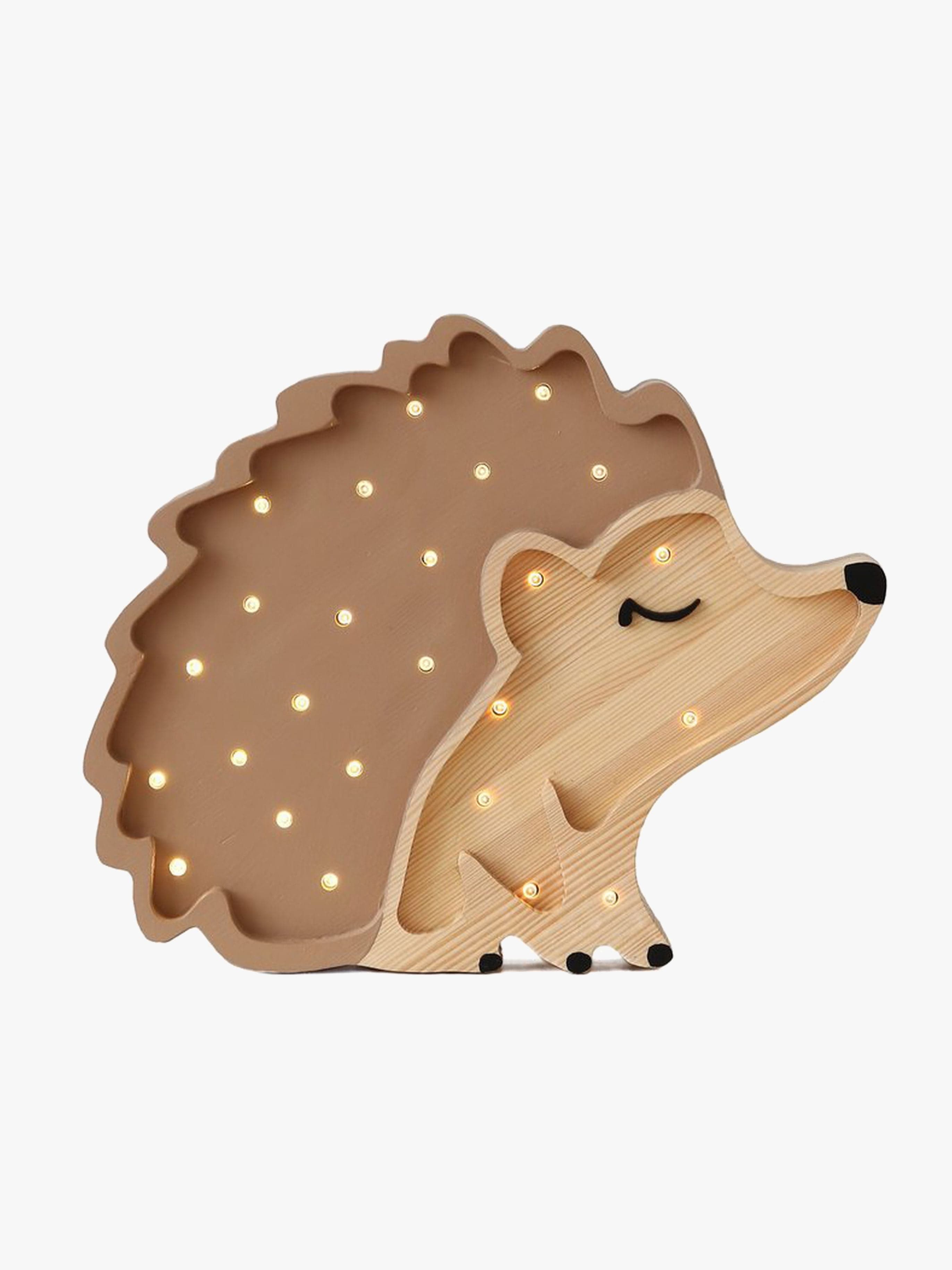 Little Lights Valaisin Siili, Puu/Cappucino