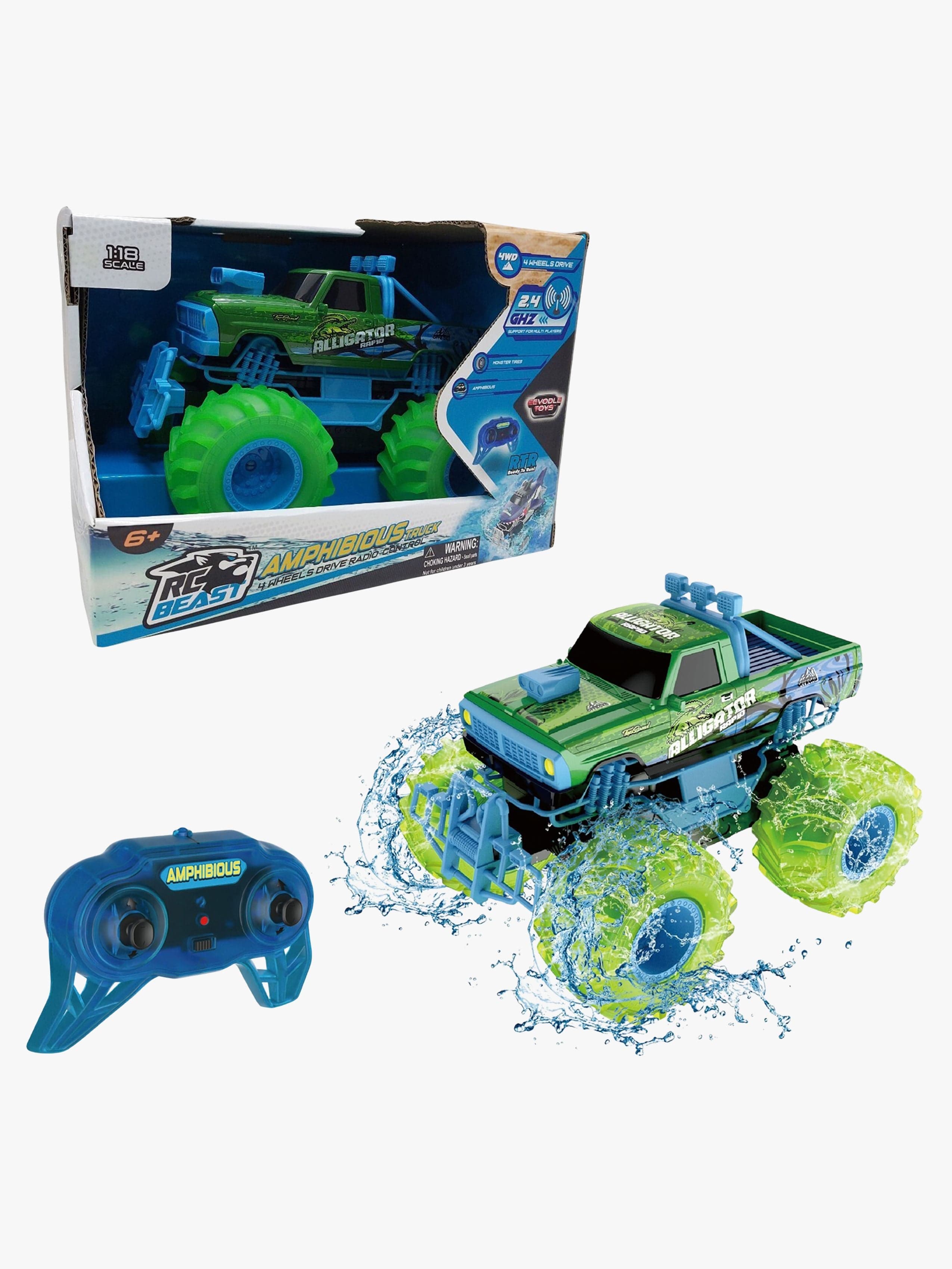 RC Beast Amphibious Kauko-ohjattava Maastoauto 1:18
