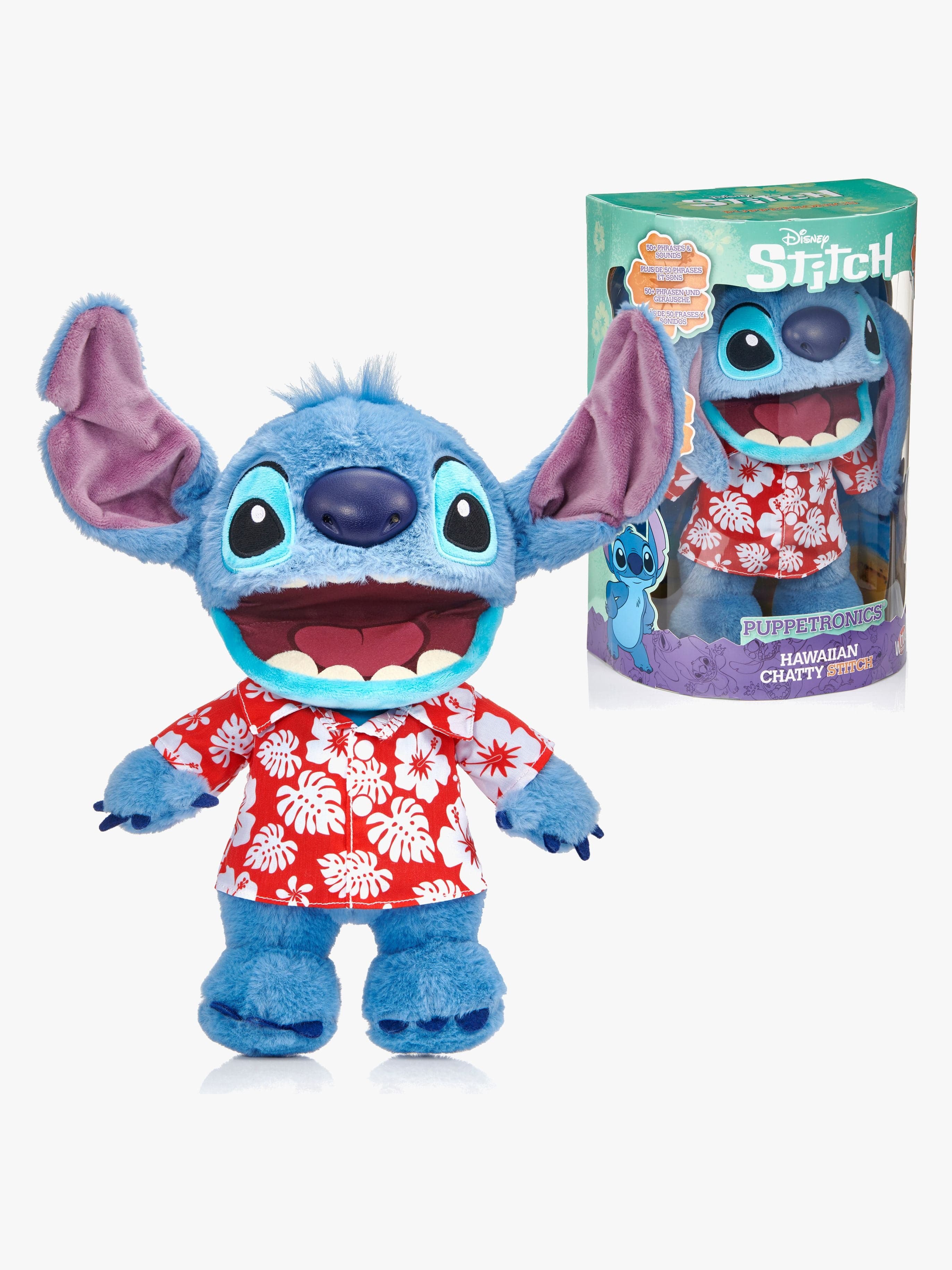 Disney Lilo and Stitch Interaktiivinen Mini Hula Stitch Pehmolelu