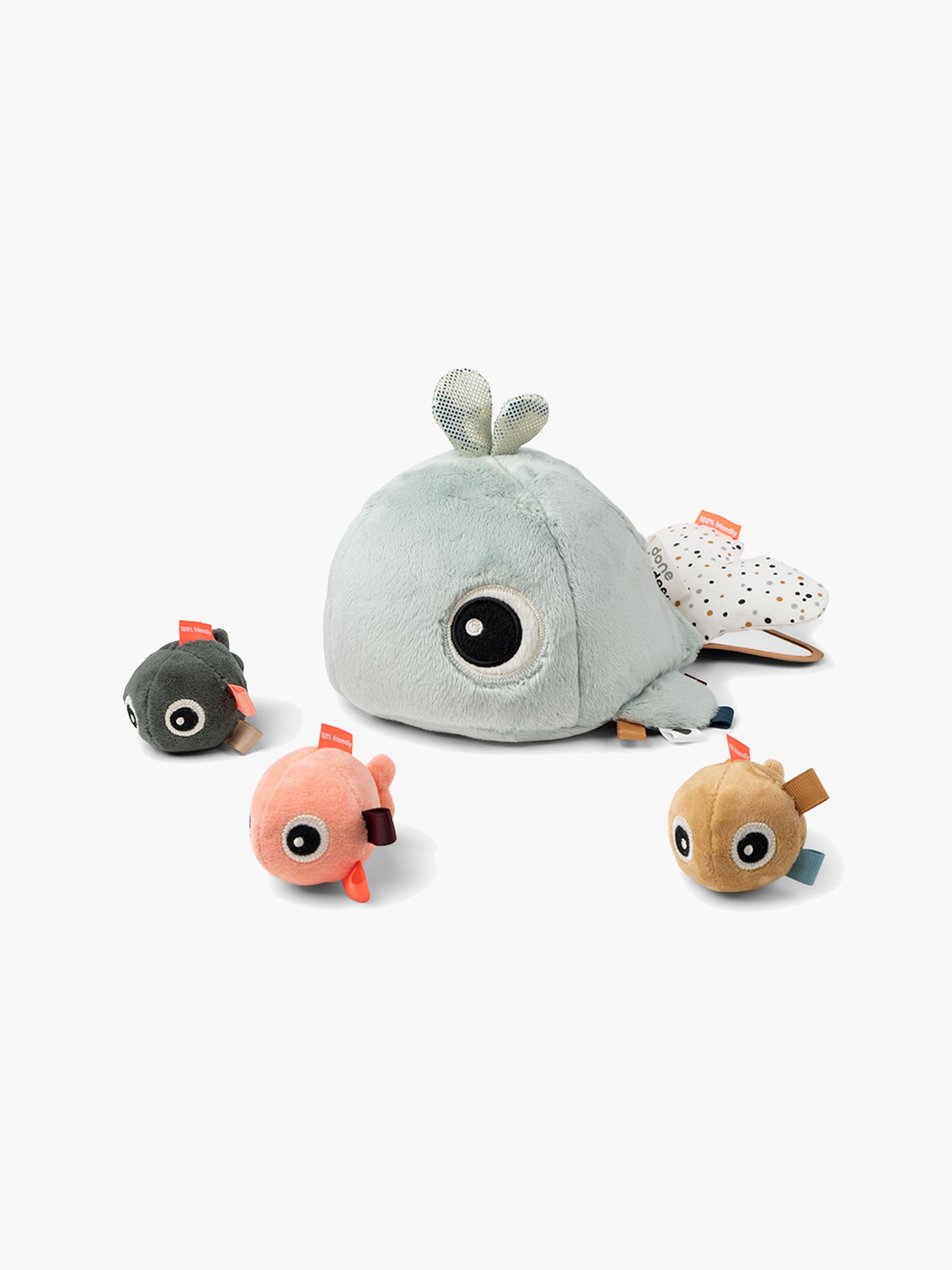 Done By Deer Puuhalelu Valas ja Pikkukalat, Sininen