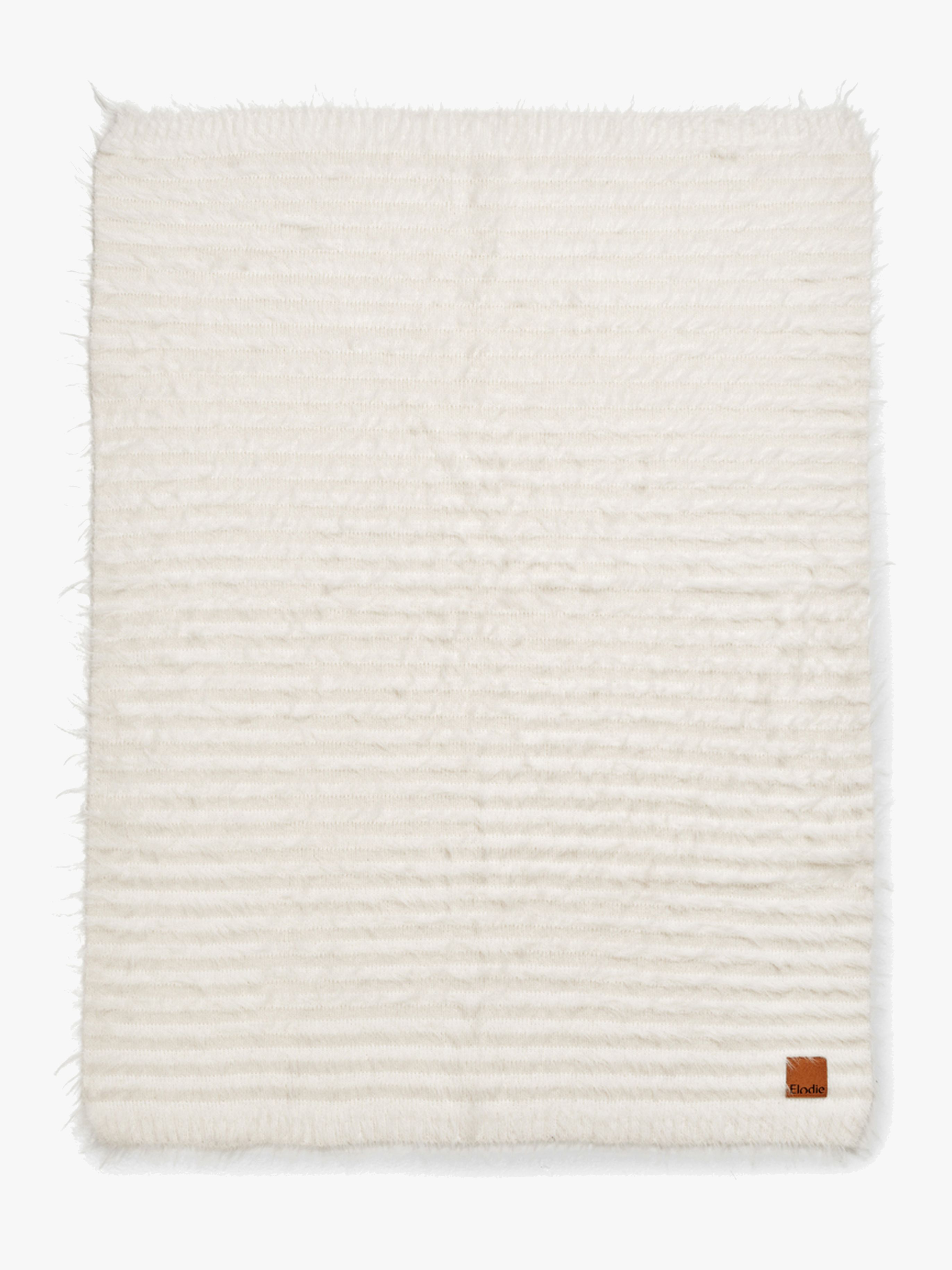 Elodie Furry Knit Viltti, Vanilla White