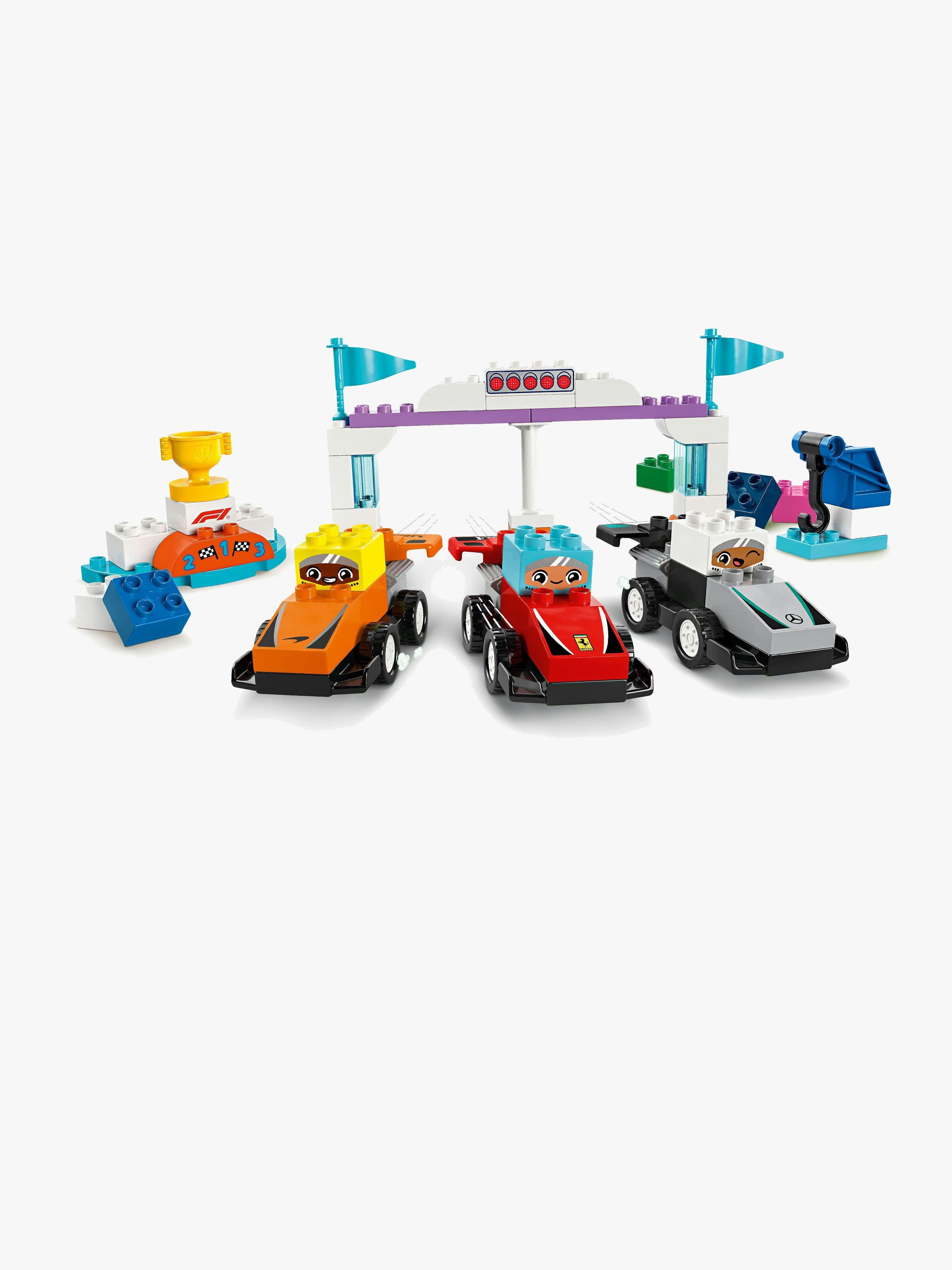 LEGO DUPLO Town 10445 F1-tiimin kilpa-autot ja kuljettajat