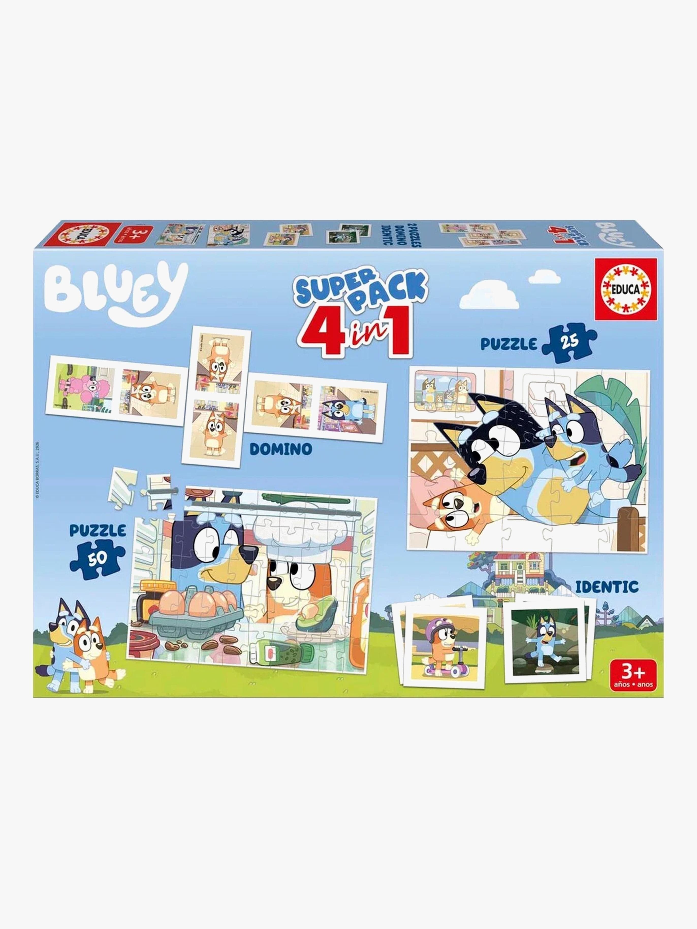 Educa Bluey Palapelisetti 4-in-1