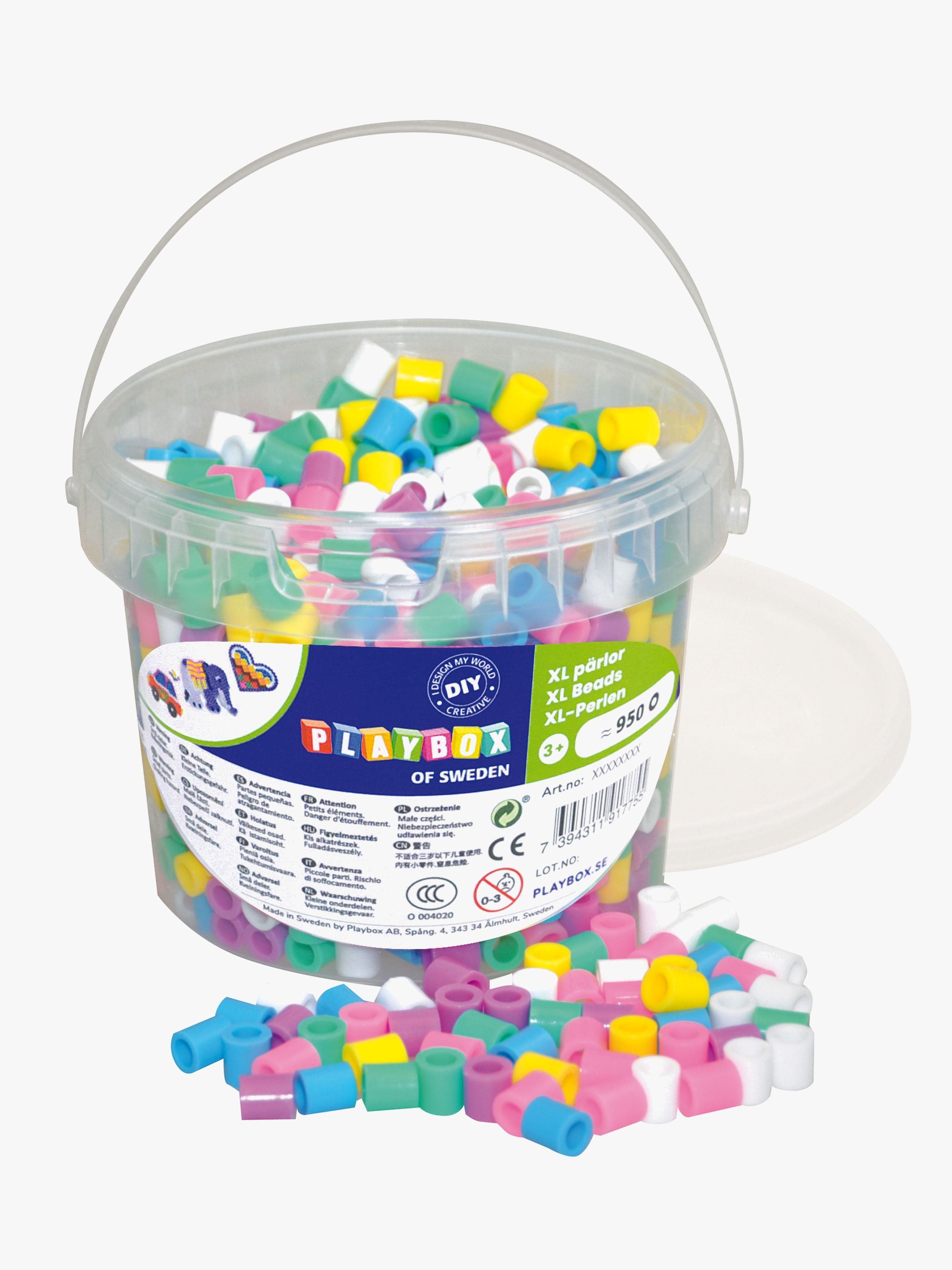 Playbox Helmisanko XL Pastelli 950 Kpl