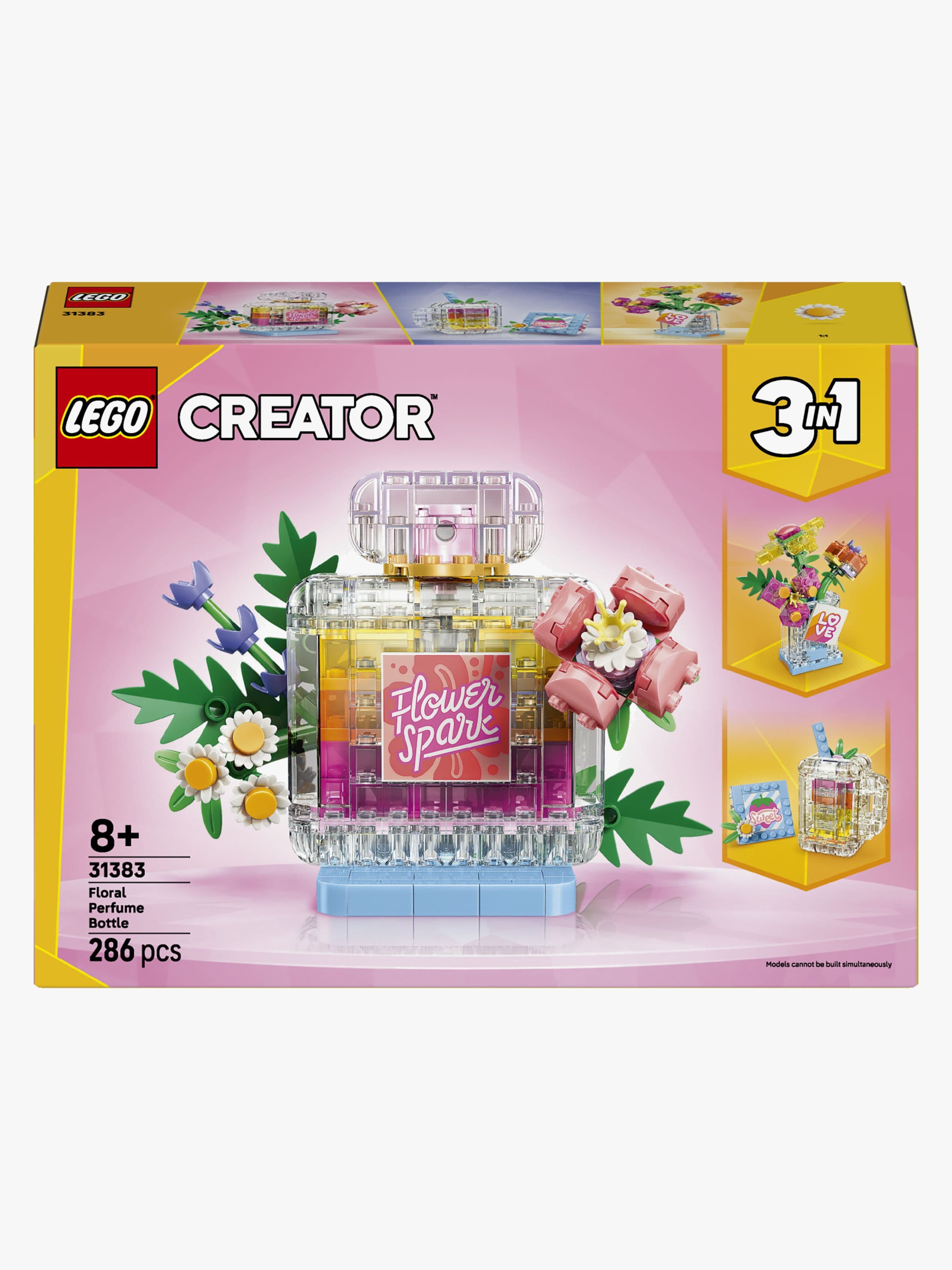 LEGO Creator 31383 Kukka-aiheinen hajuvesipullo