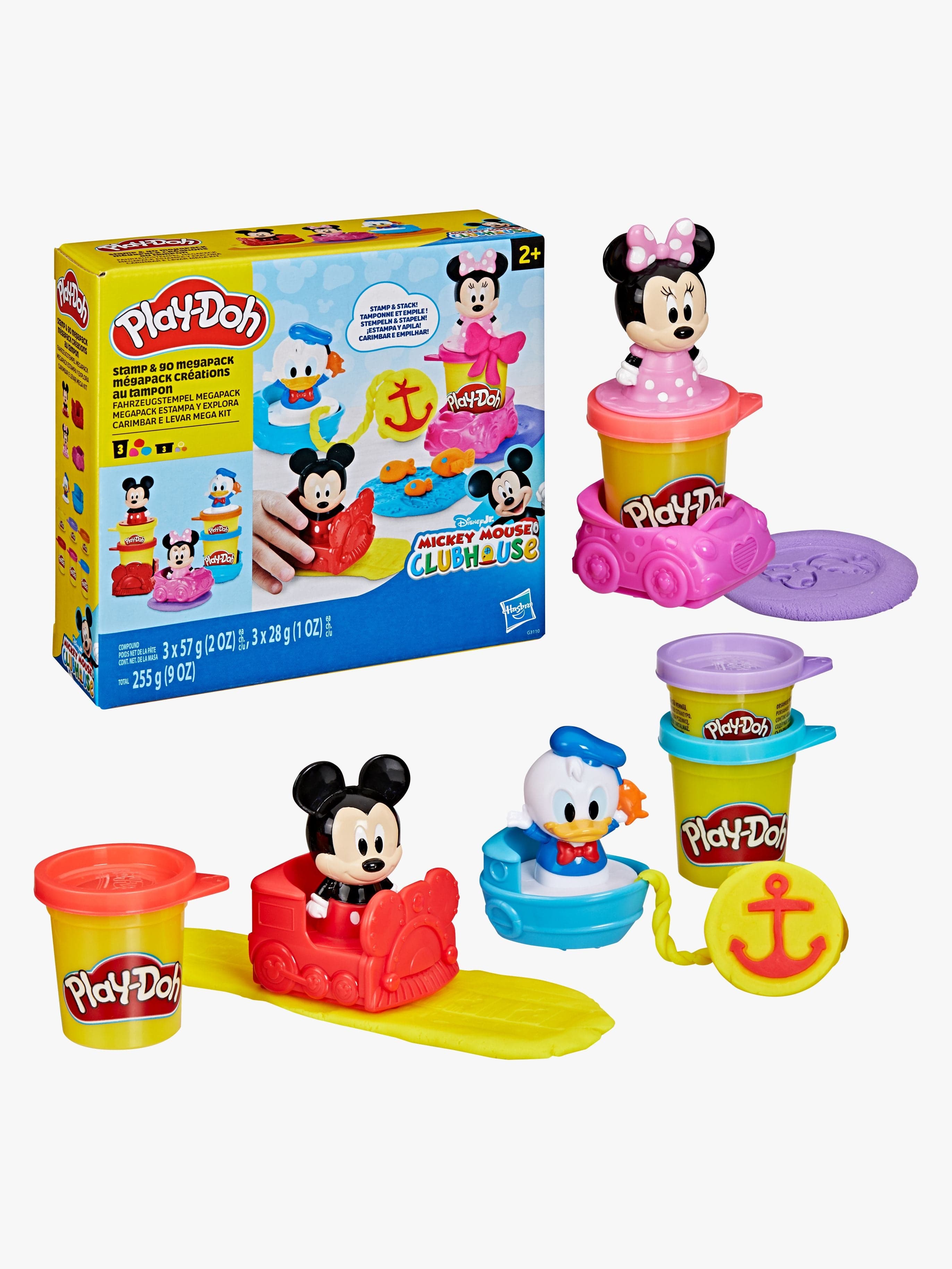 Play-Doh Disney Junior Muovailuvaha Stamp and Go Megapack