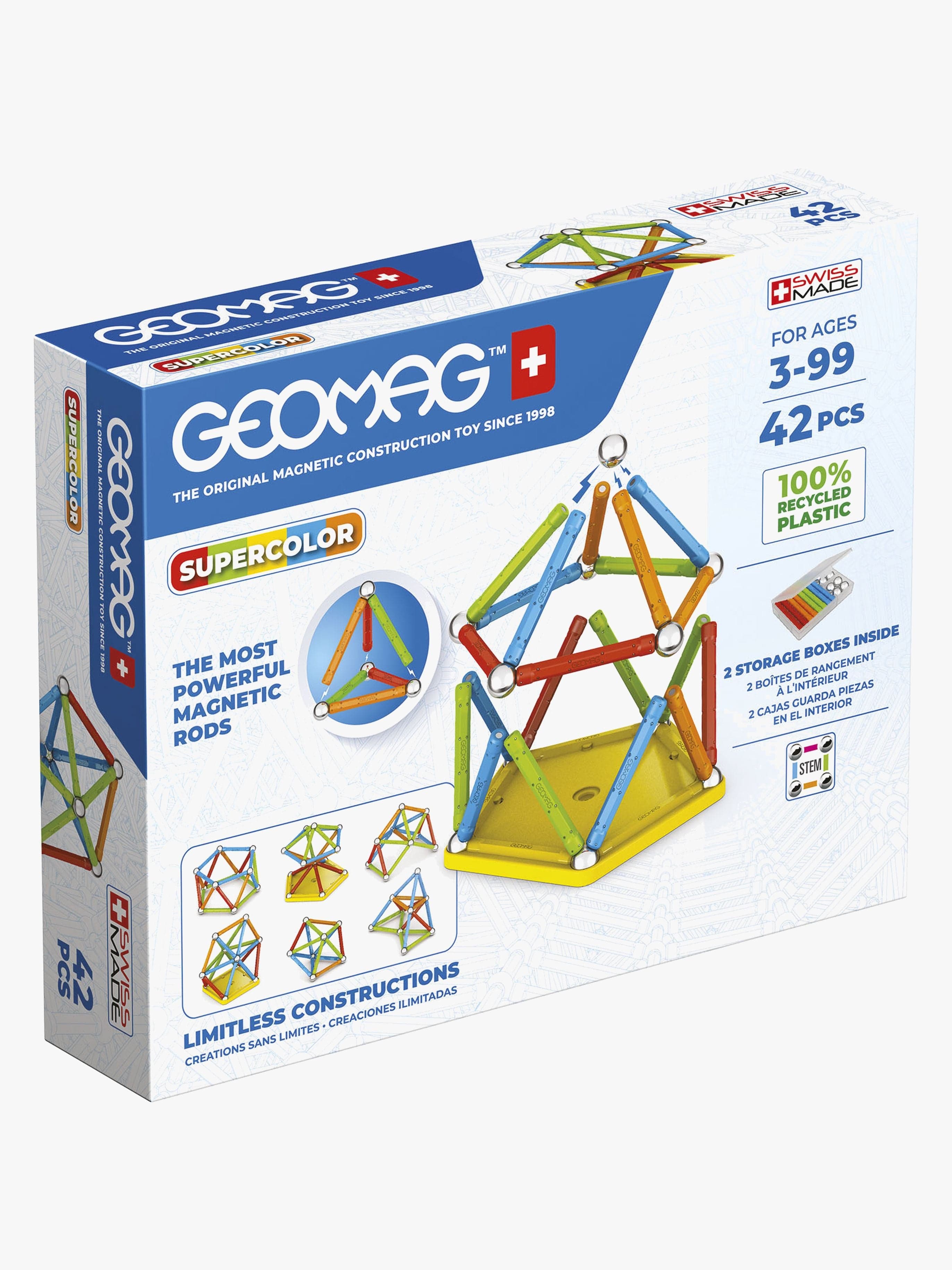 Geomag Supercolor Rakennussarja 42 Osaa
