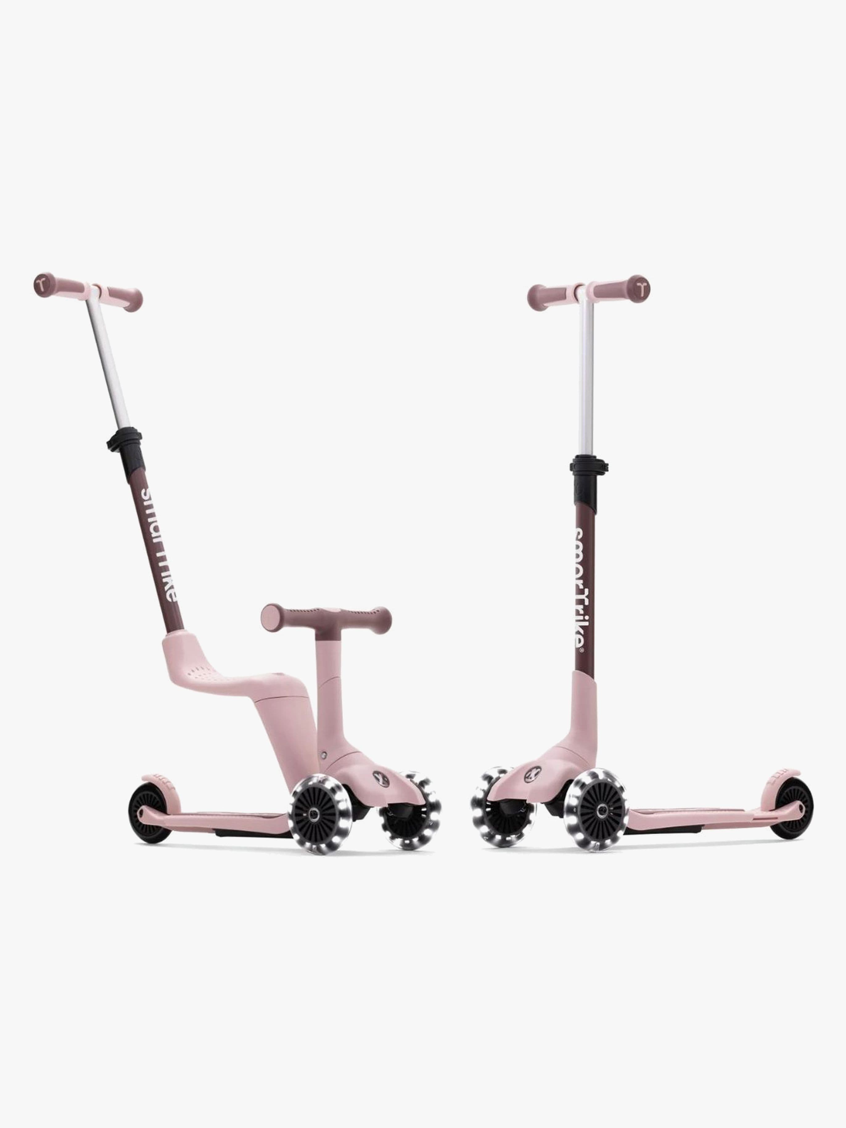 SmarTrike Xtend Mini-ride Potkulauta 4-in-1, Coral Pink