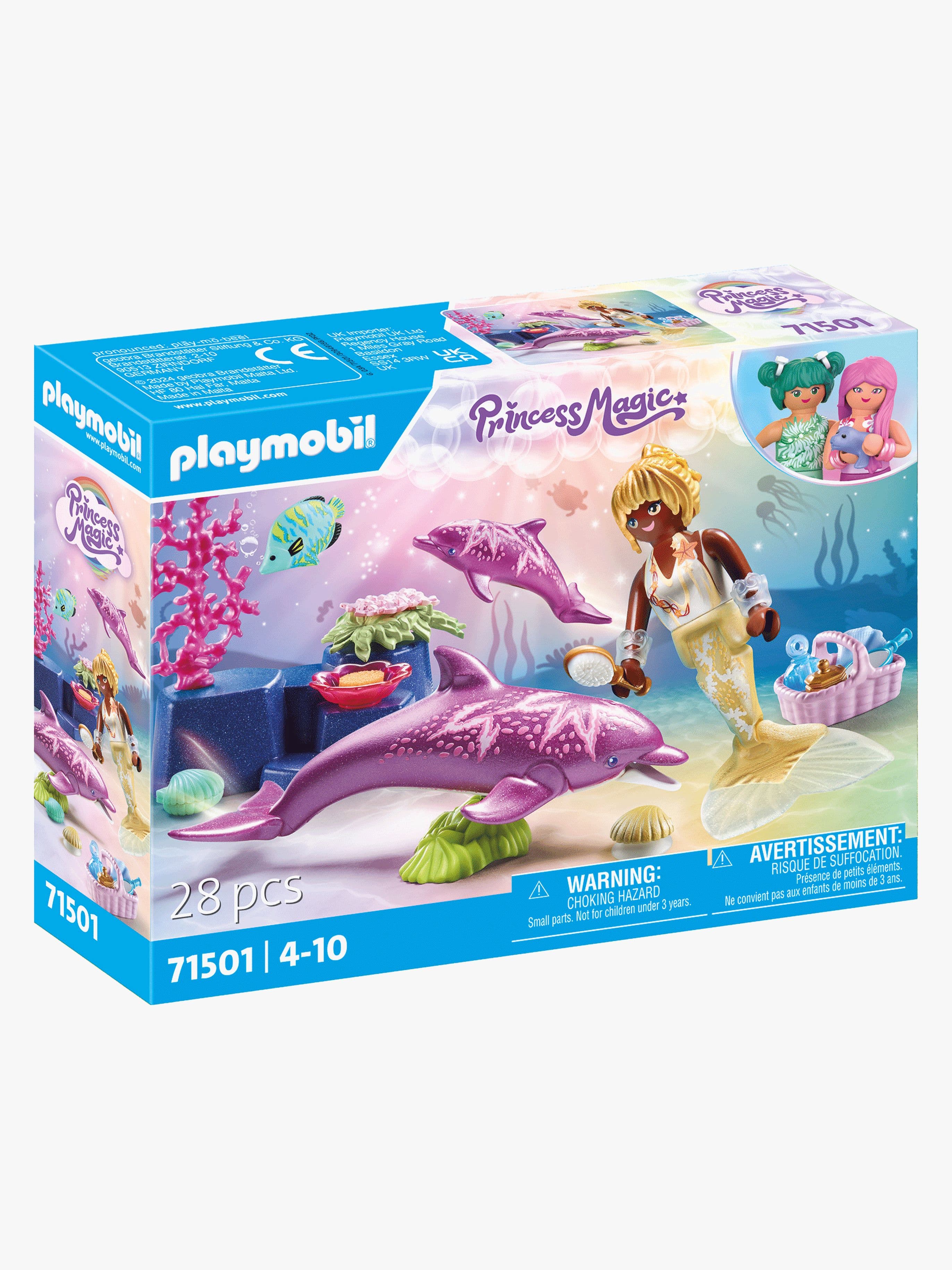 Playmobil 71501 Princess Magic Merenneito + Delfiinit