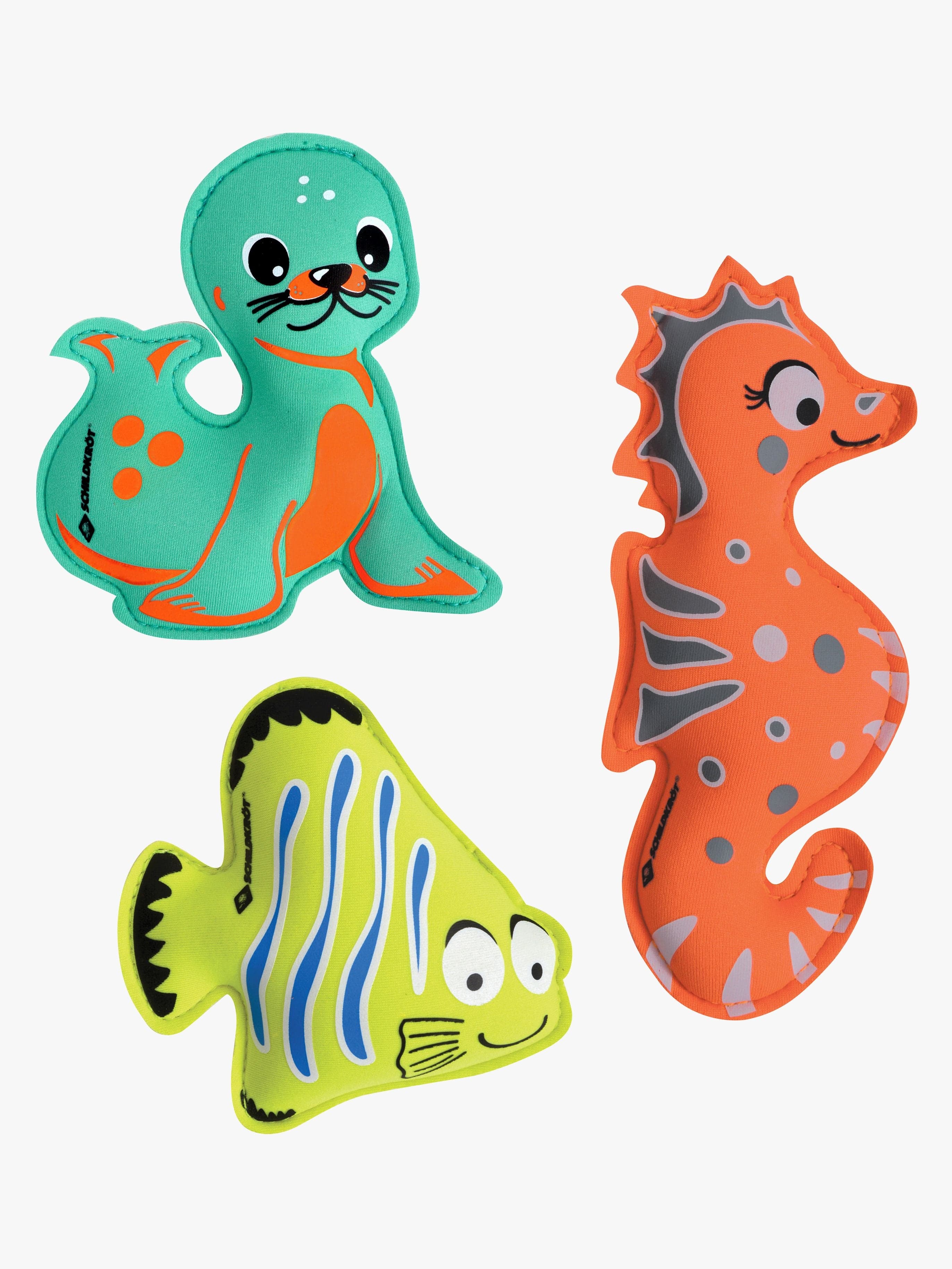 Schildkröt Neopren Sukelluslelut Merieläin 3-pack