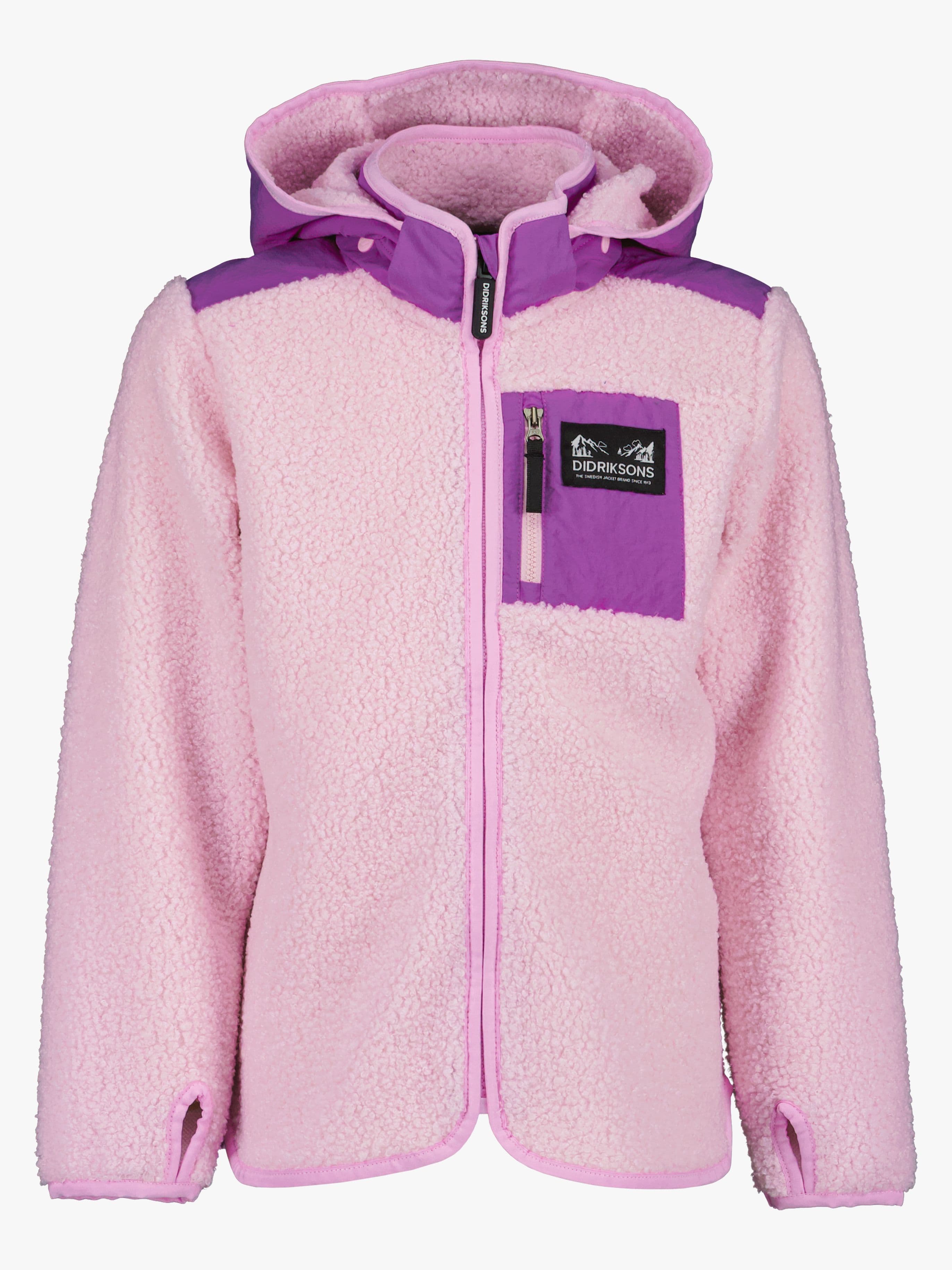 Didriksons Exa Teddytakki, Orchid Pink, 140