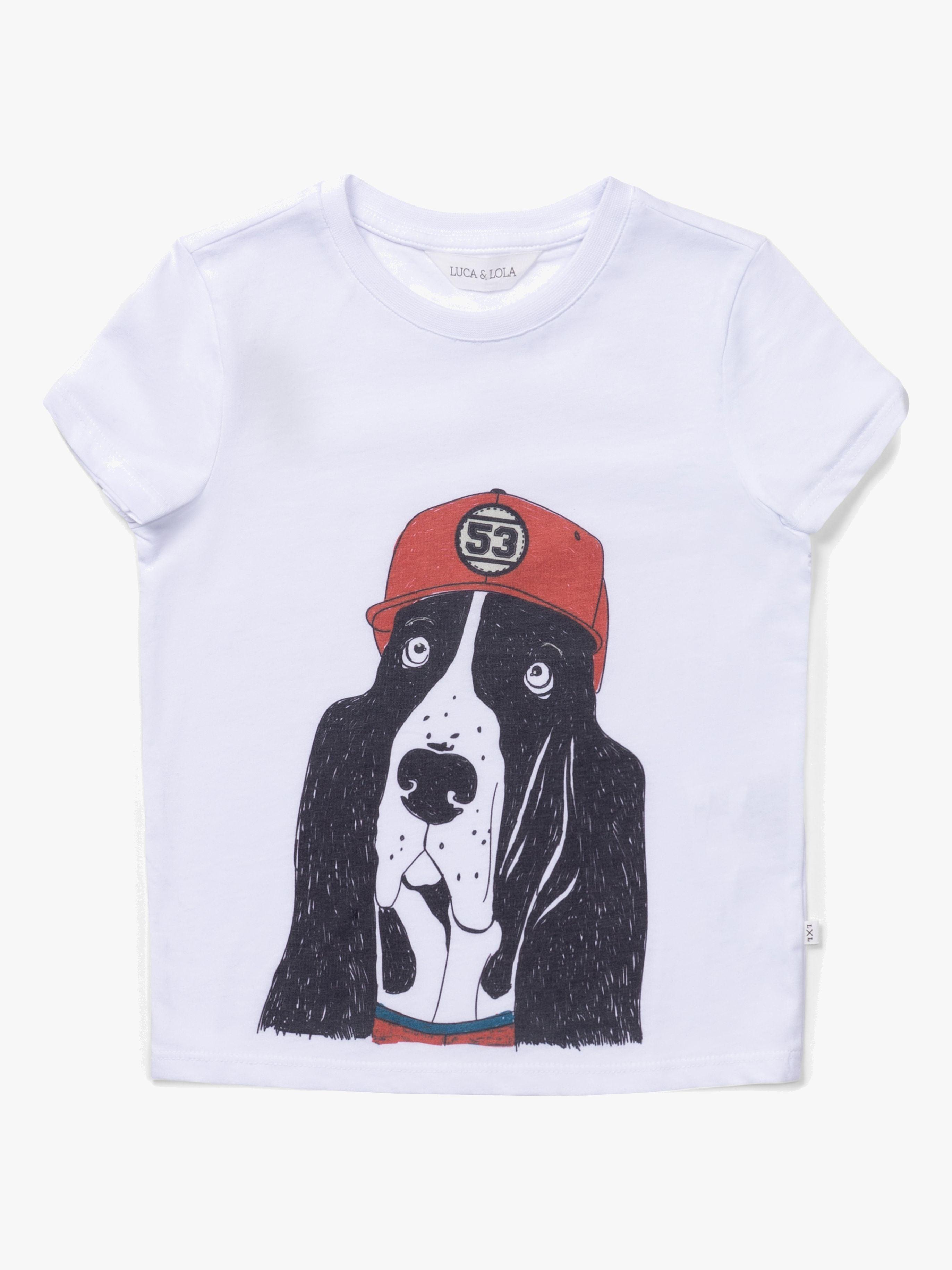 Luca & Lola Palermo T-Paita, White 110-116
