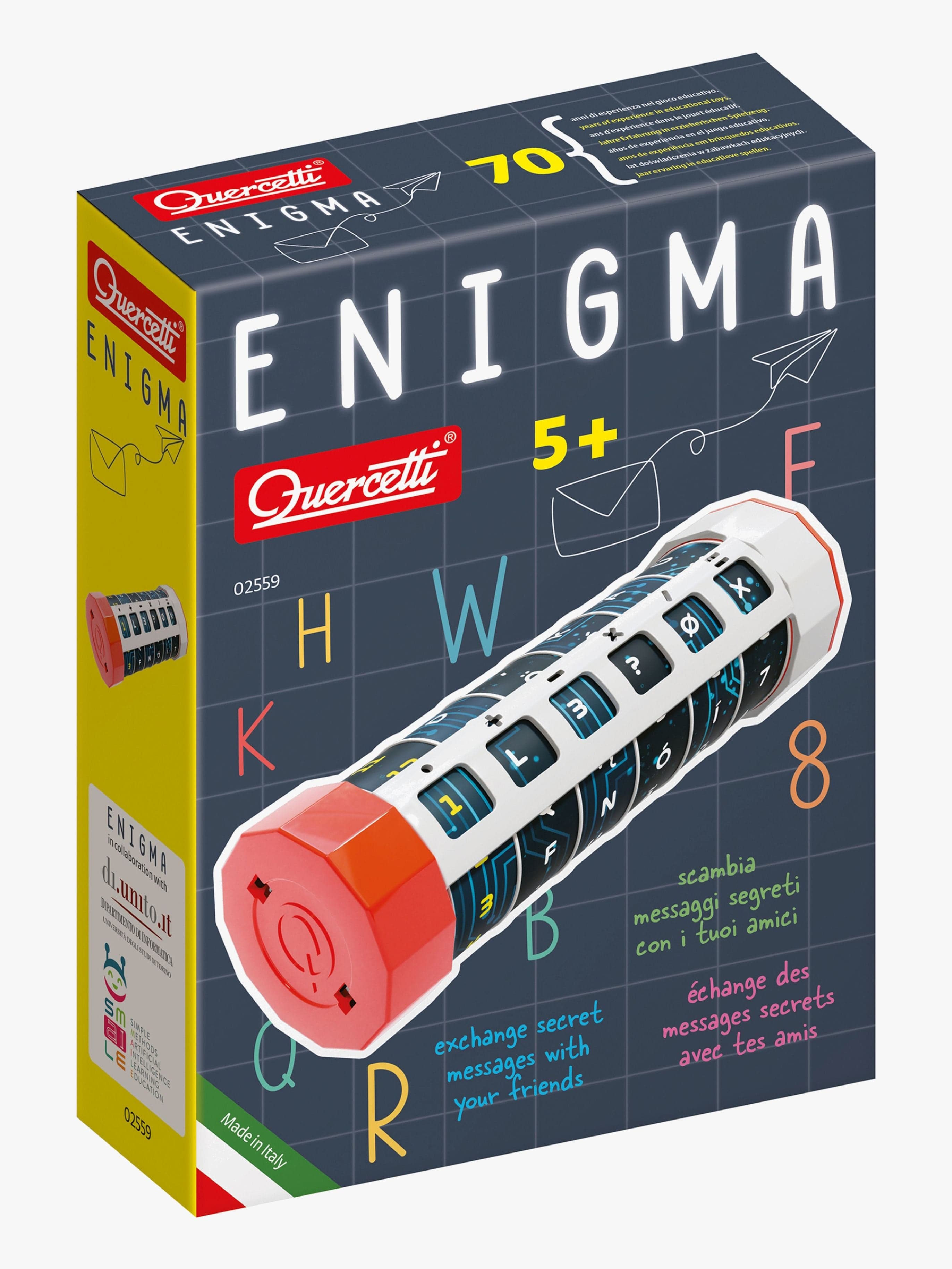 Quercetti Enigma Kirjoituskone