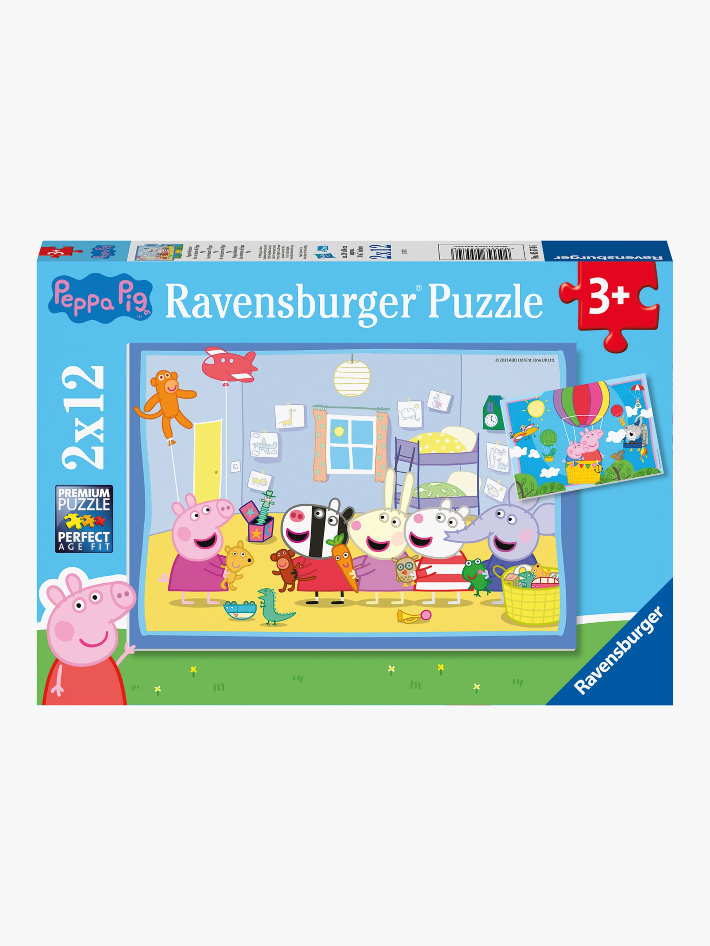 Ravensburger Palapeli Pipsa Possu 2x12