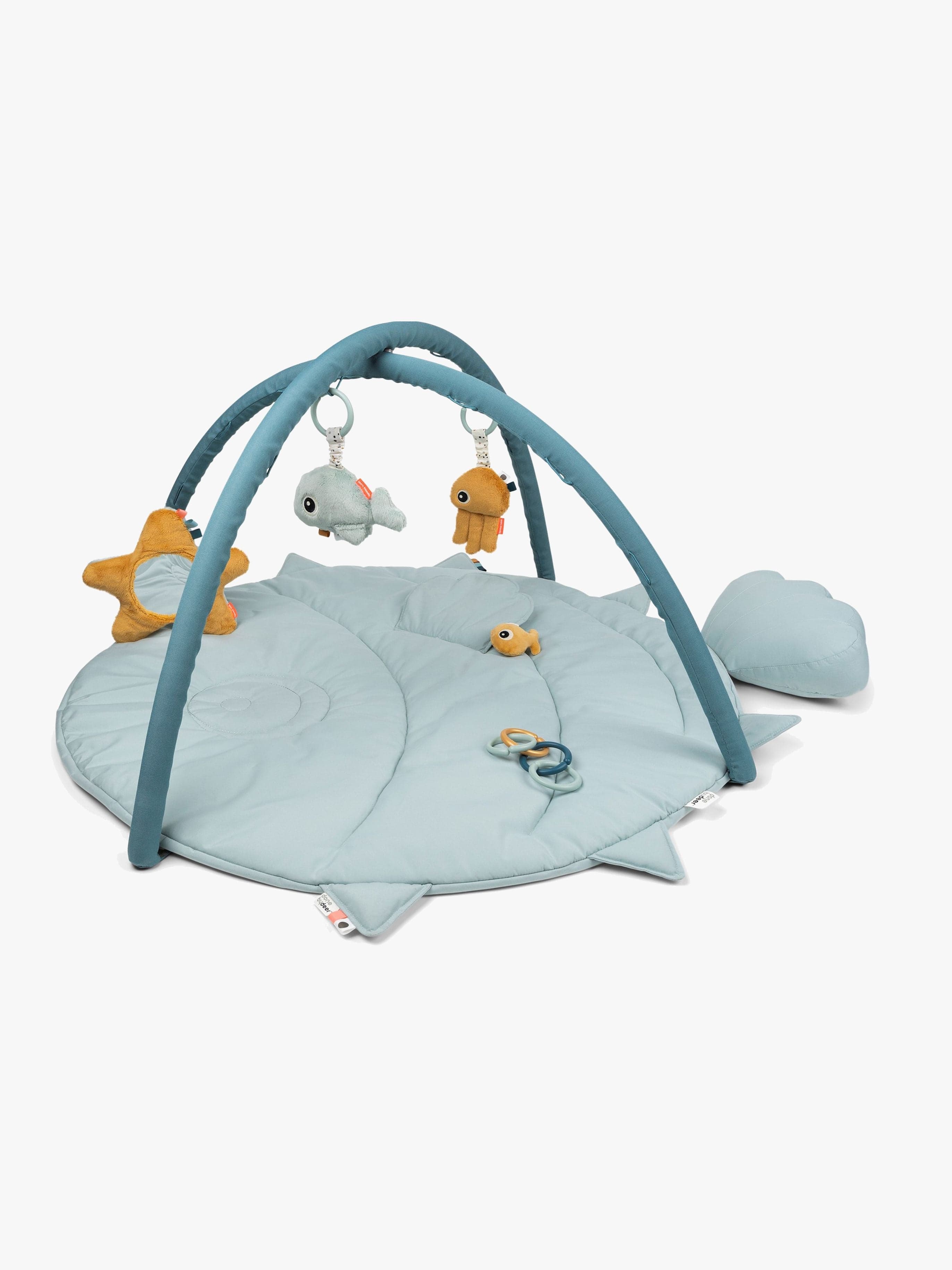 Done By Deer Leikkimatto Sea Friends, Blue