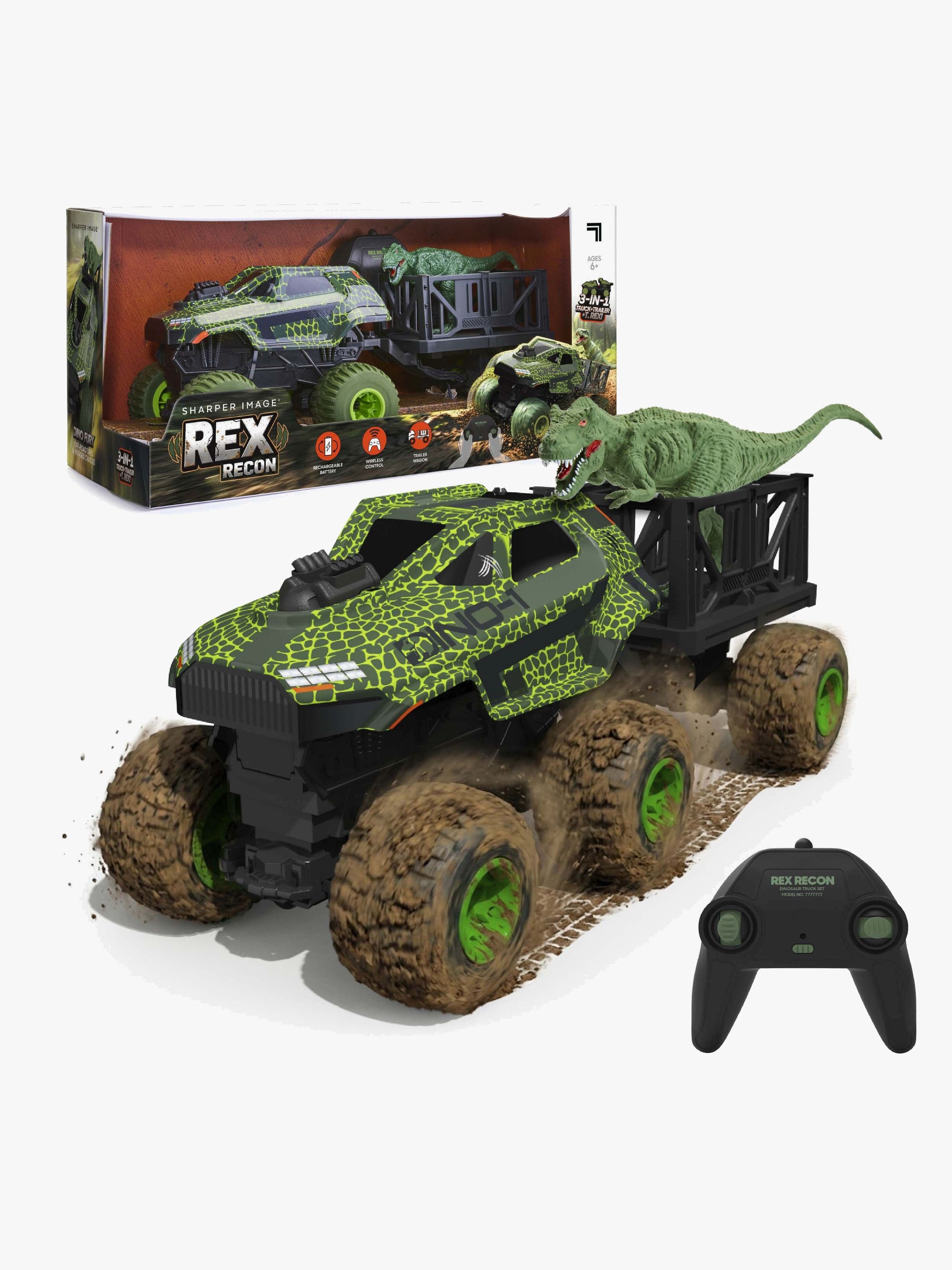 Sharper Image Radio-ohjattava Maastoauto Rex Recon