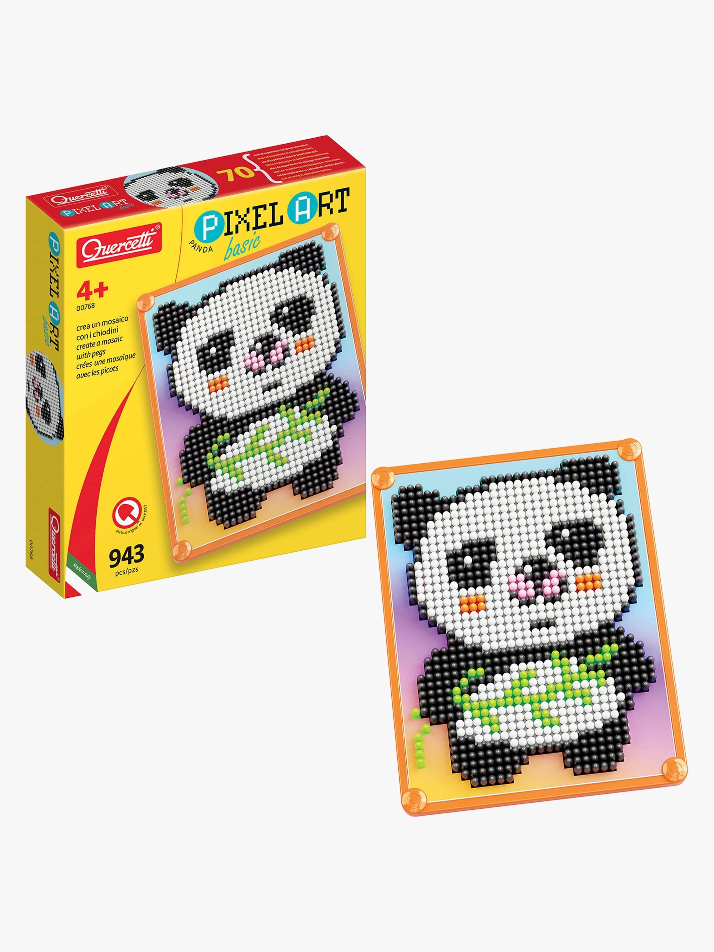 Quercetti Pixel Art Askartelusetti Basic Panda 943