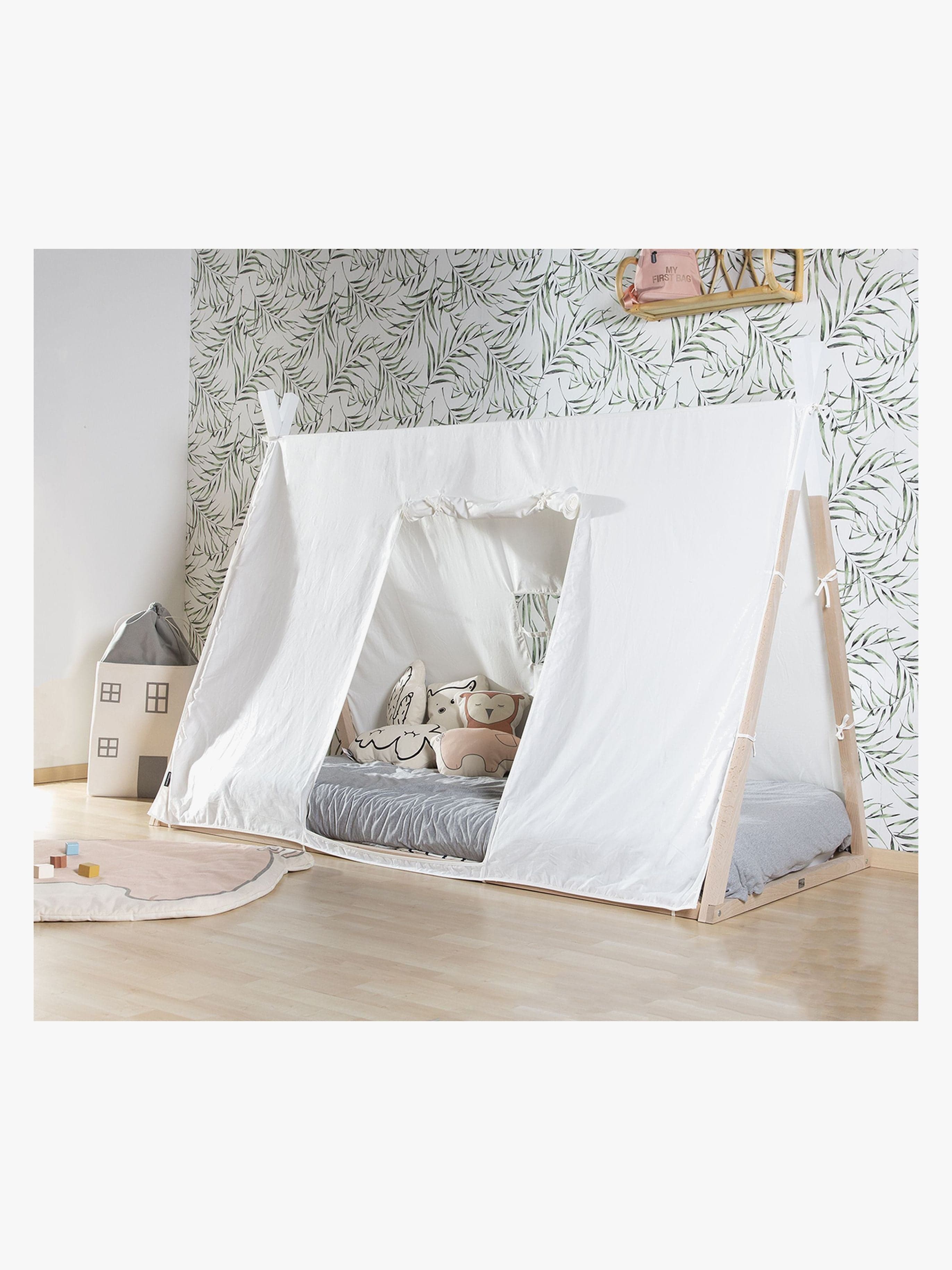 Childhome Sänkyverho Tiipii 90x200, White
