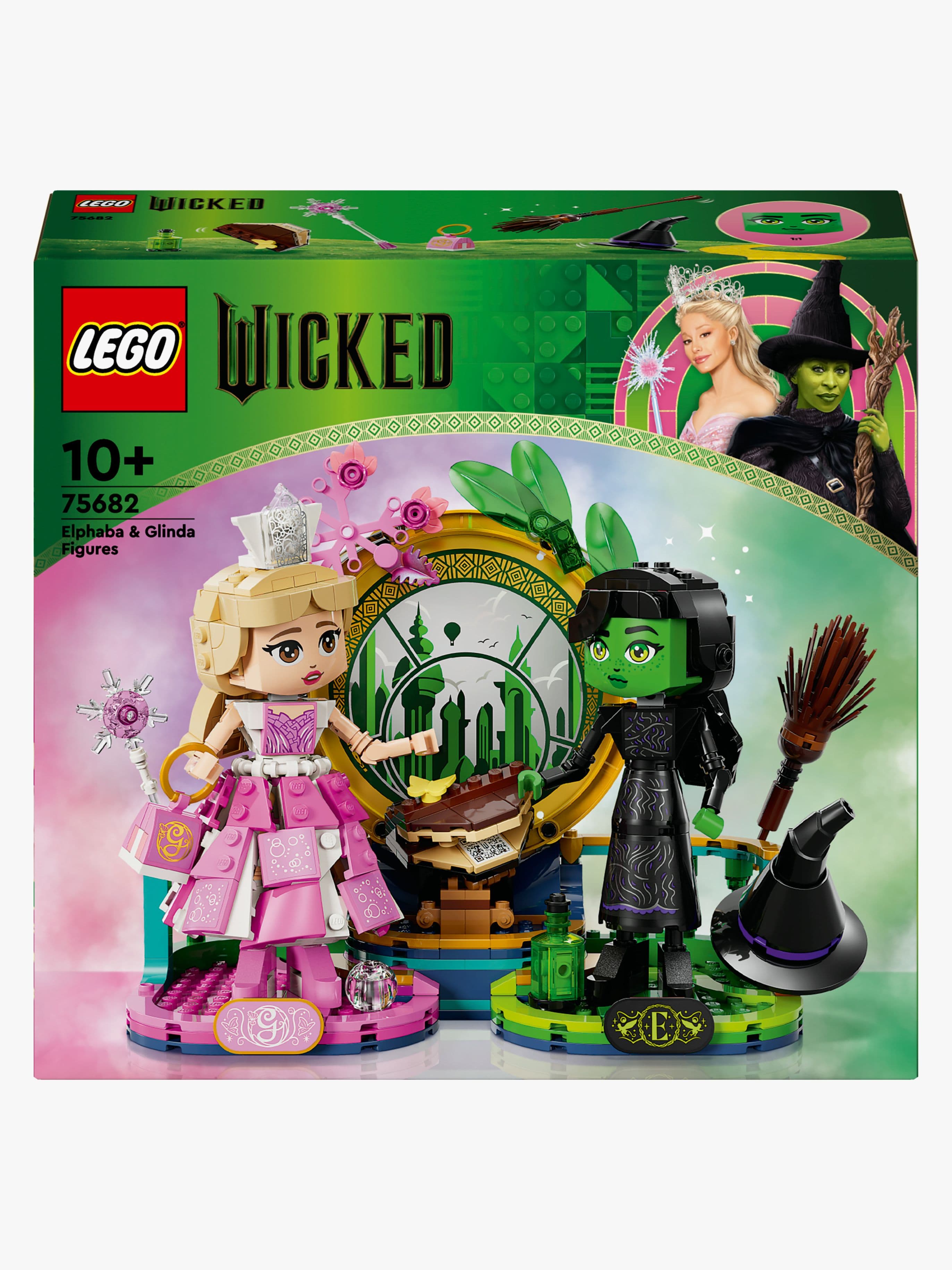 LEGO Wicked 75682 Elphaban ja Glindan hahmot
