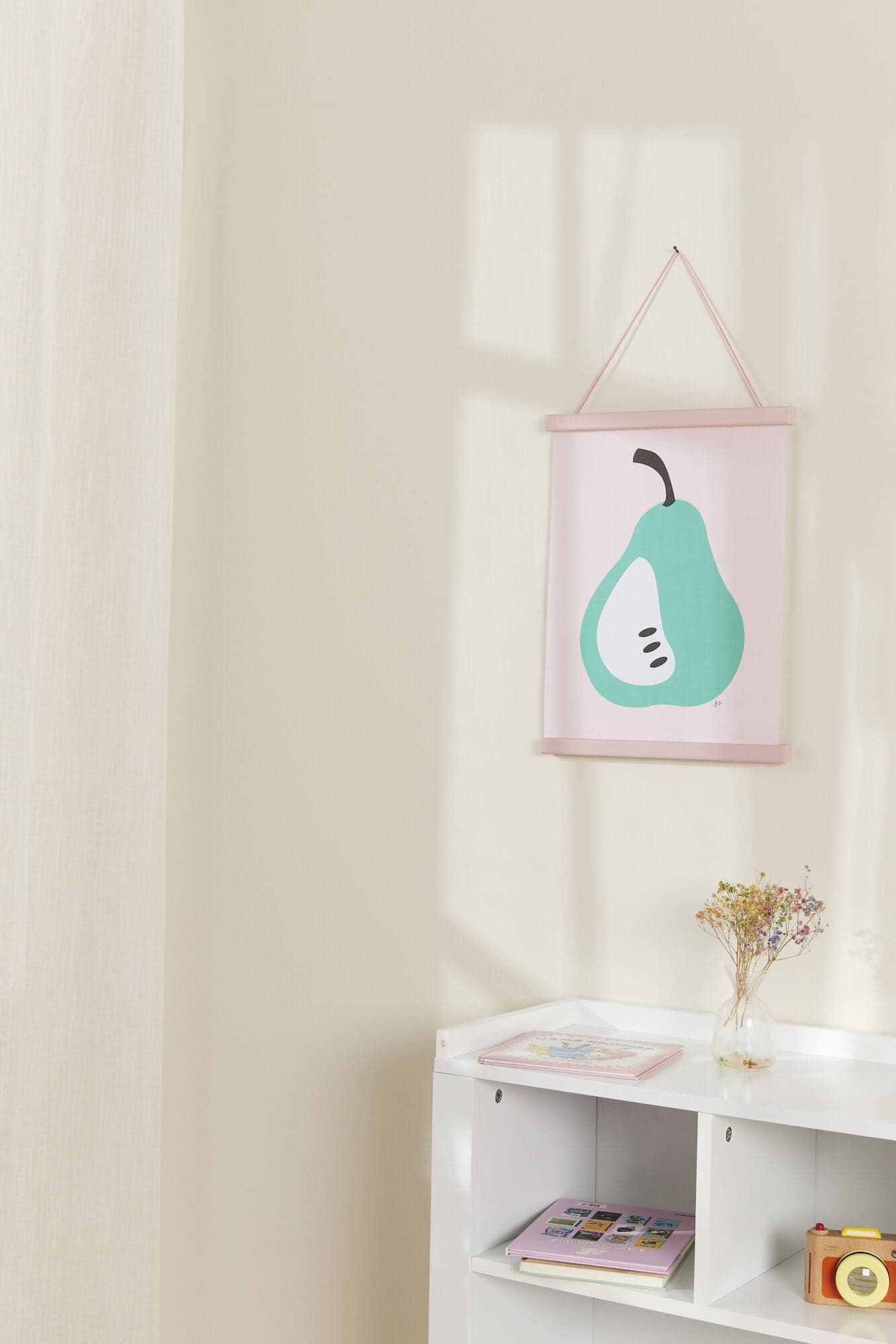 Minitude Julisteenripustin Pieni, Dusty Pink